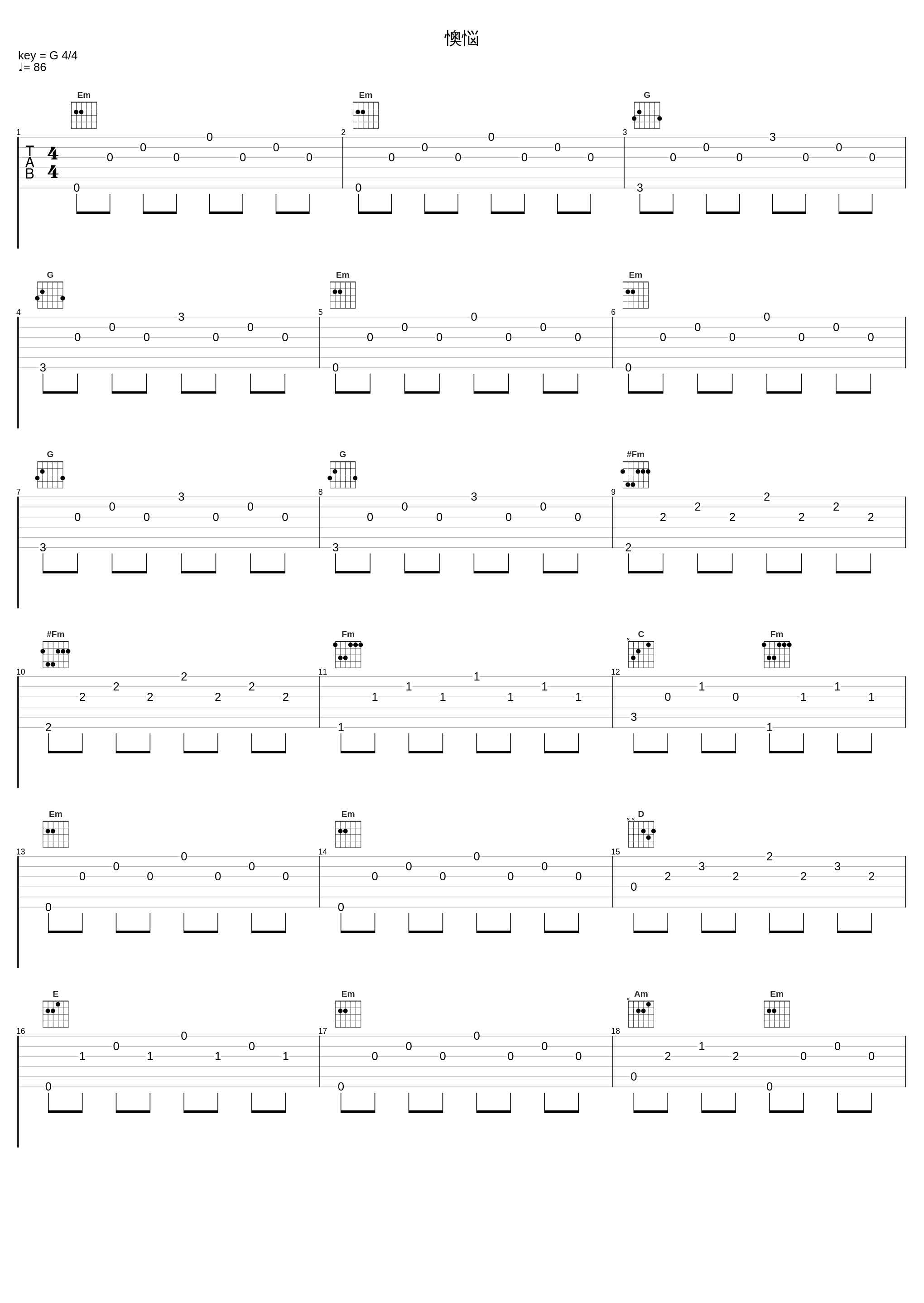 懊悩_佐桥俊彦_1