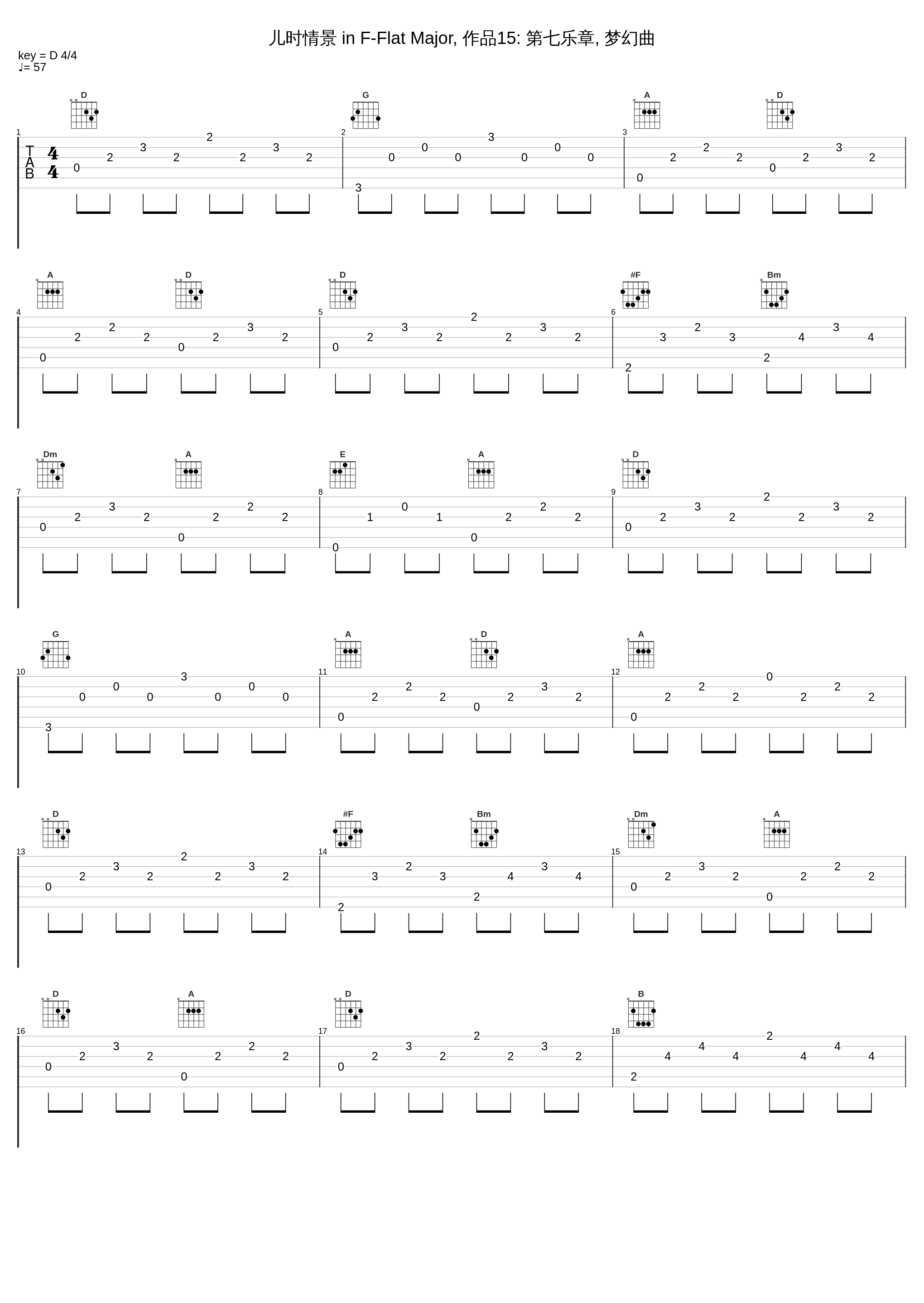 儿时情景 in F-Flat Major, 作品15: 第七乐章, 梦幻曲_贵族乐团_1