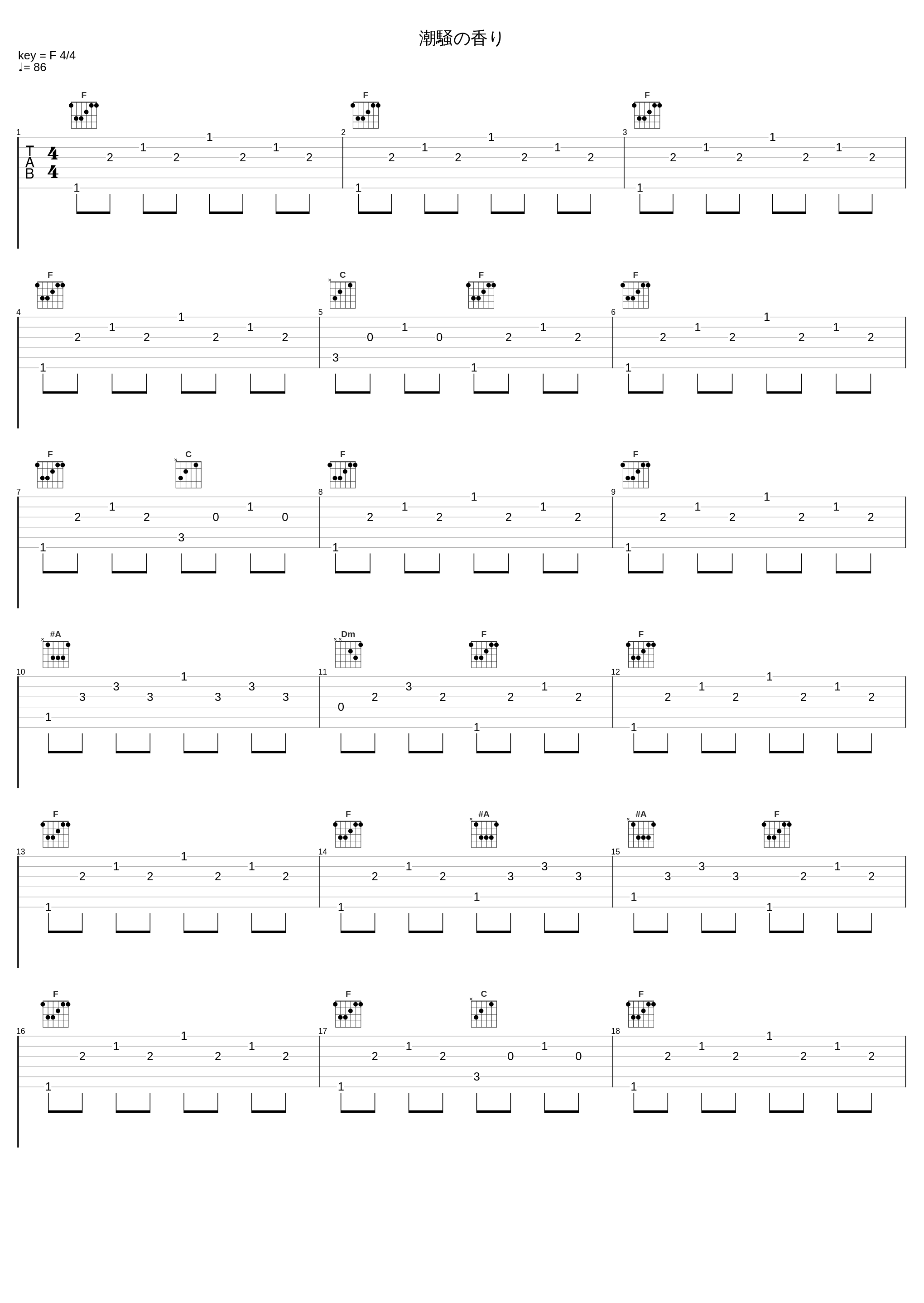 潮騒の香り_Key Sounds Label_1