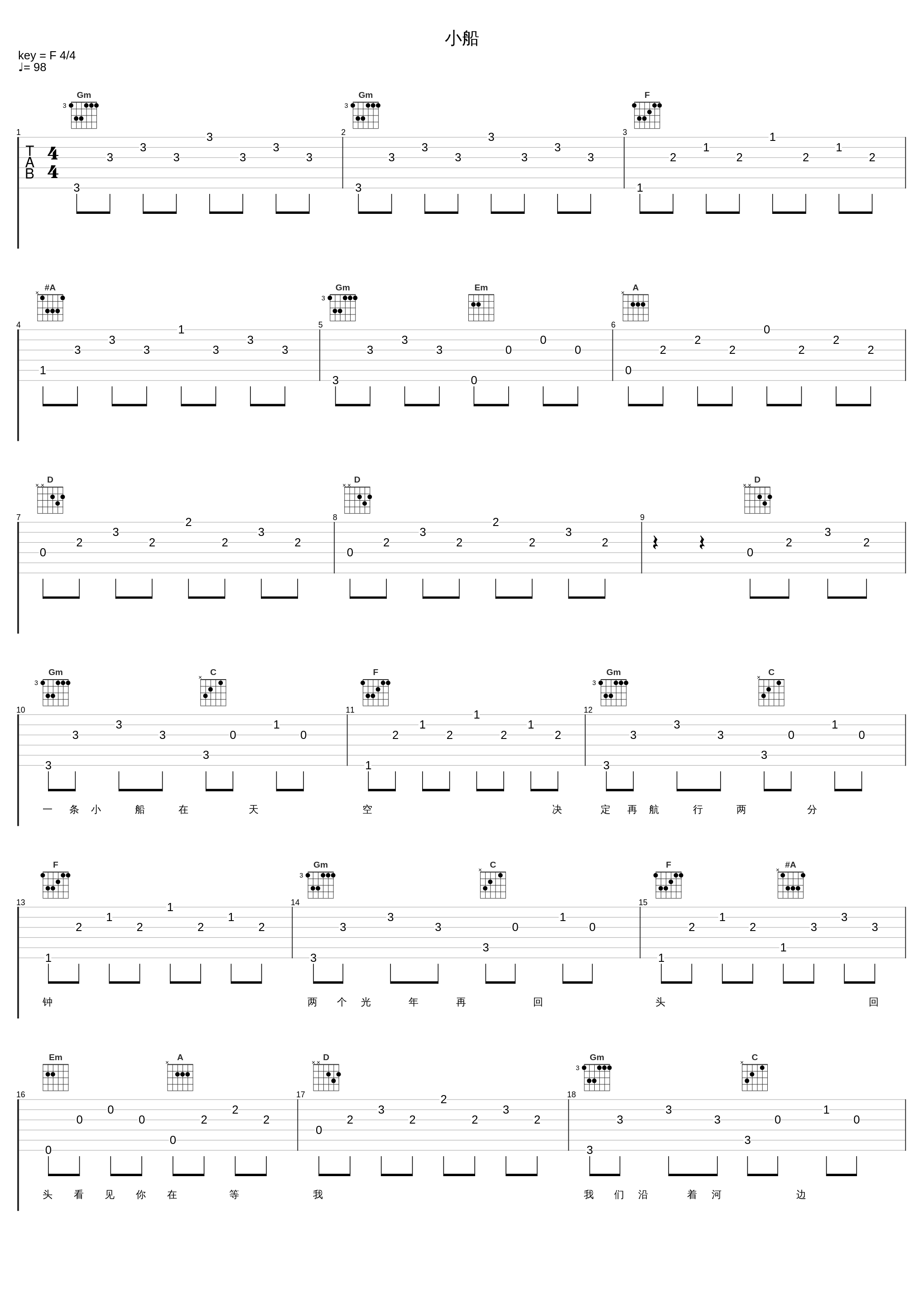小船_陈绮贞_1