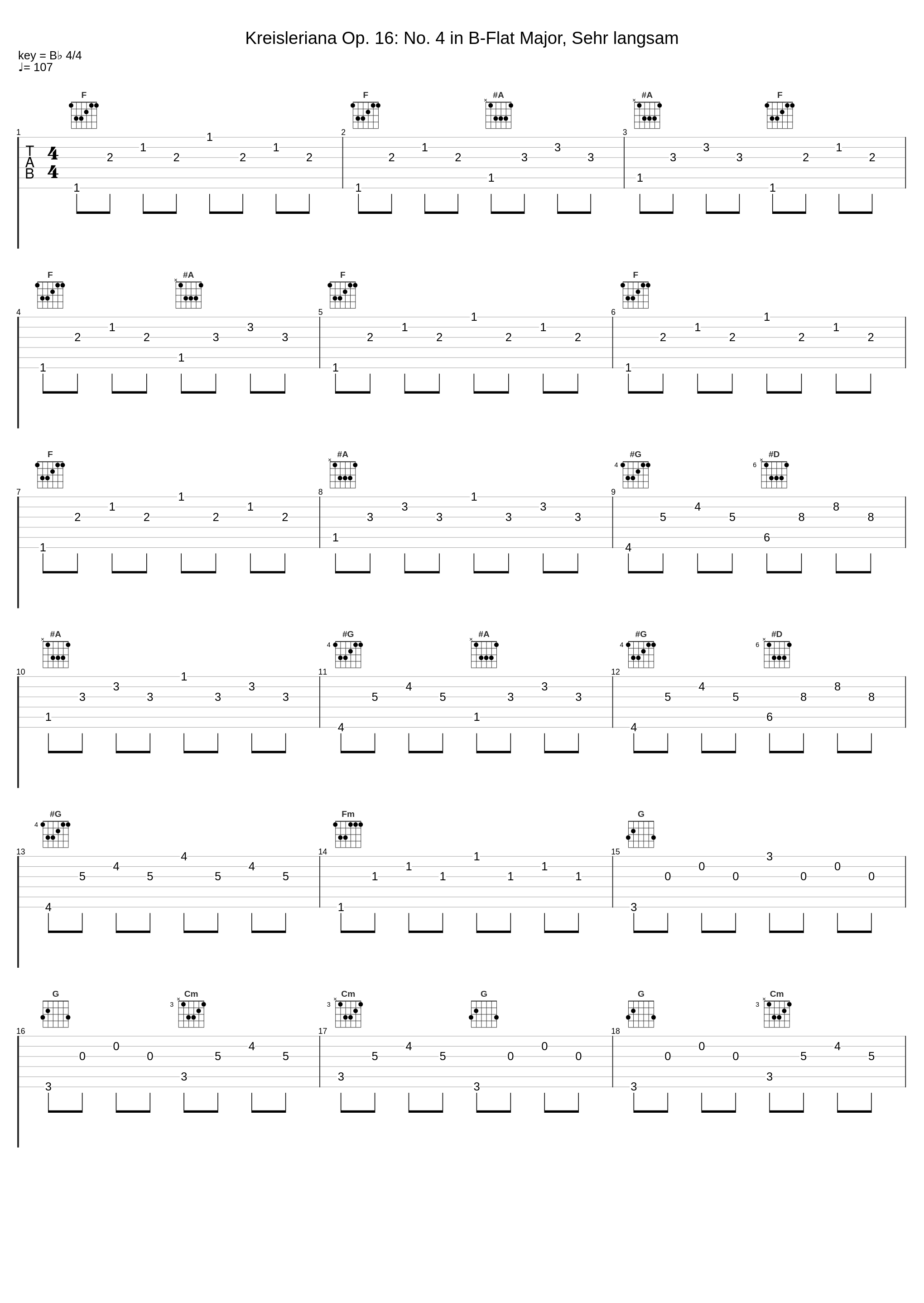 Kreisleriana Op. 16: No. 4 in B-Flat Major, Sehr langsam_Akiko Shirogane,Robert Schumann_1