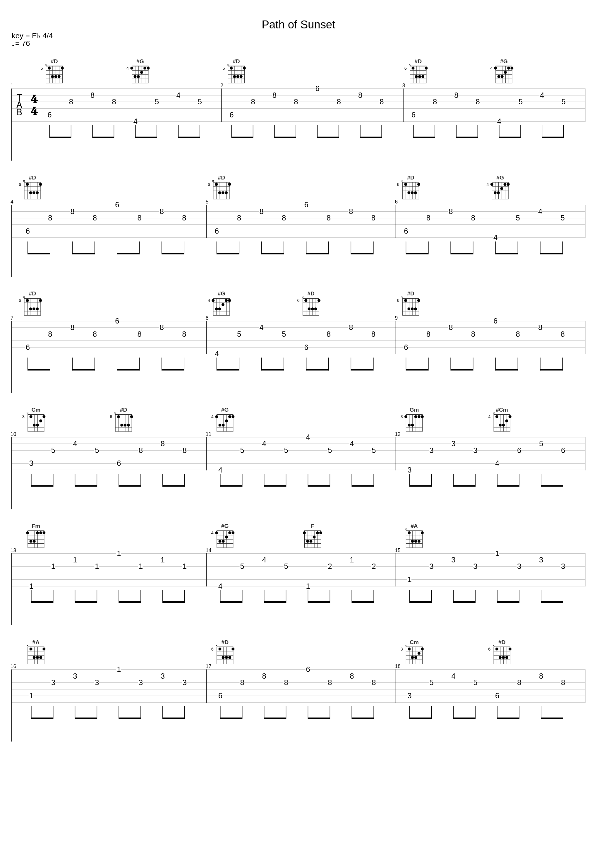 Path of Sunset_Key Sounds Label_1