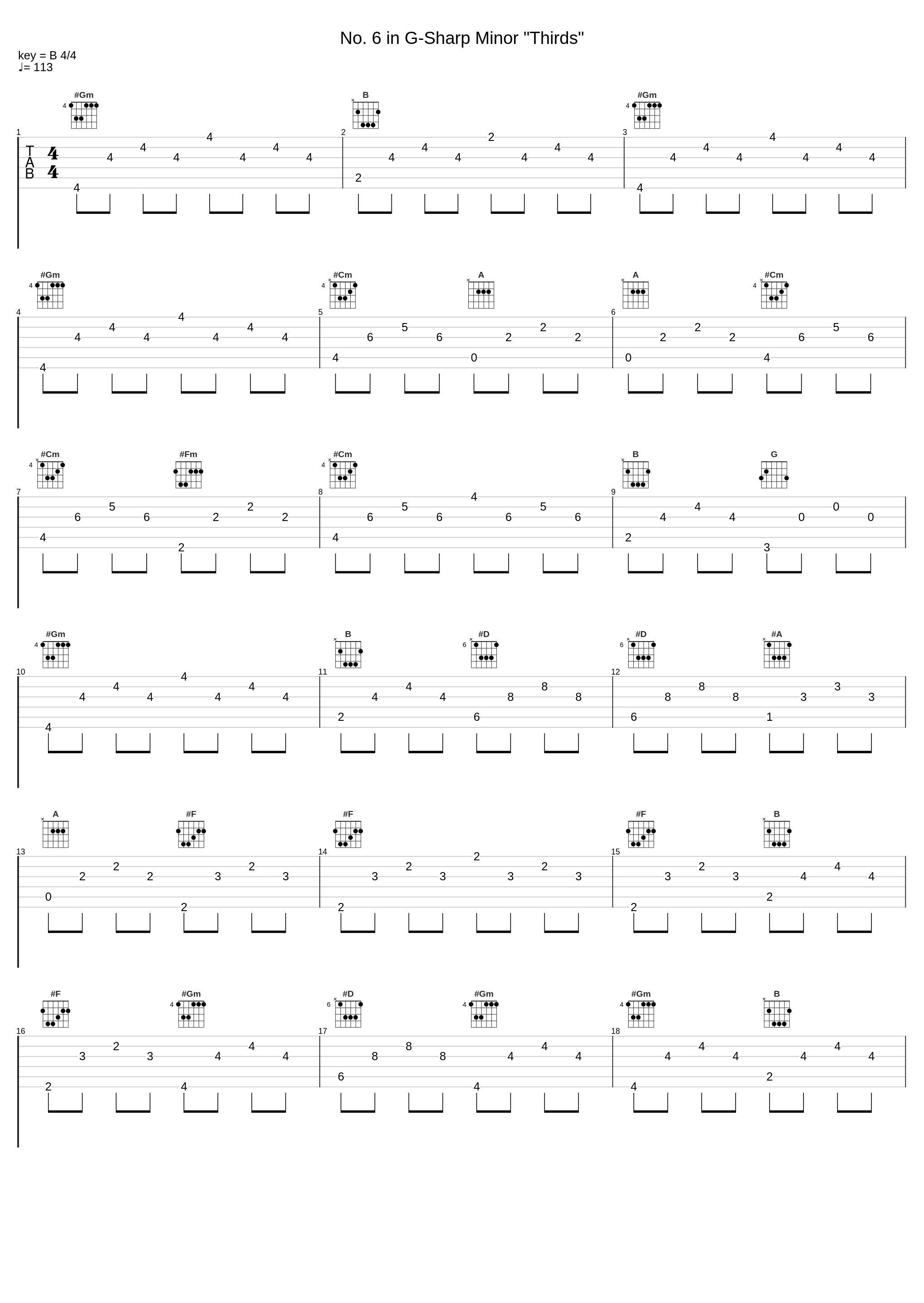 No. 6 in G-Sharp Minor "Thirds"_Diana Jaworska_1