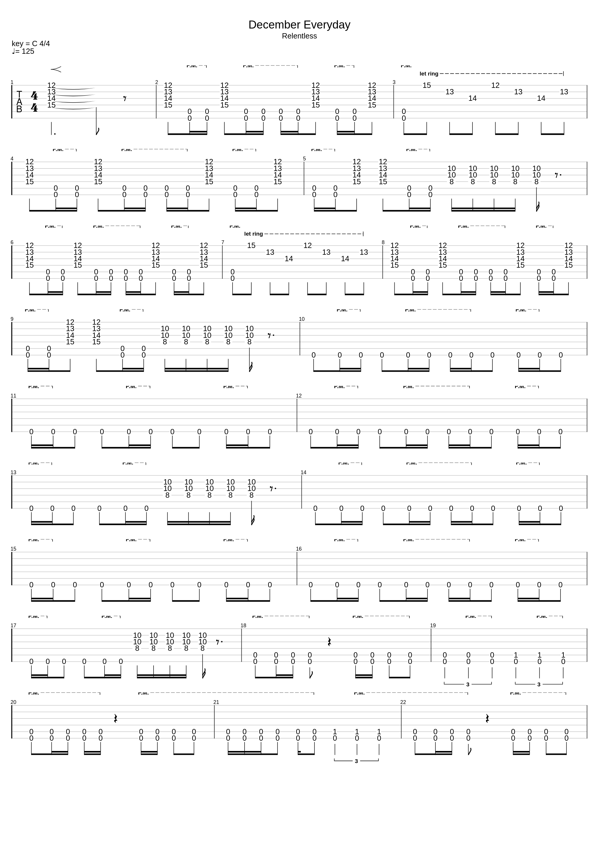 December Everyday_For The Fallen Dreams_1