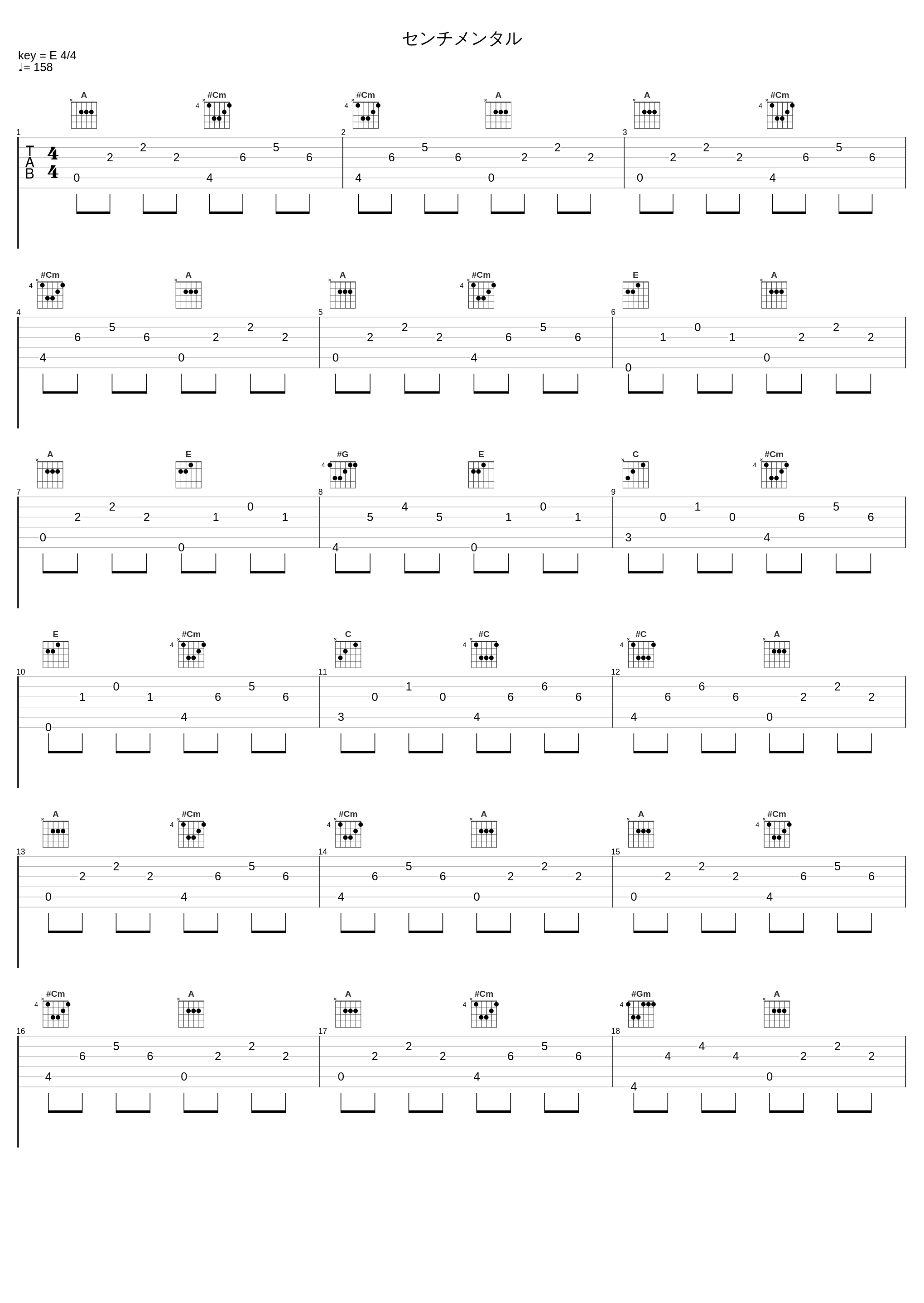 センチメンタル_ORANGE RANGE_1