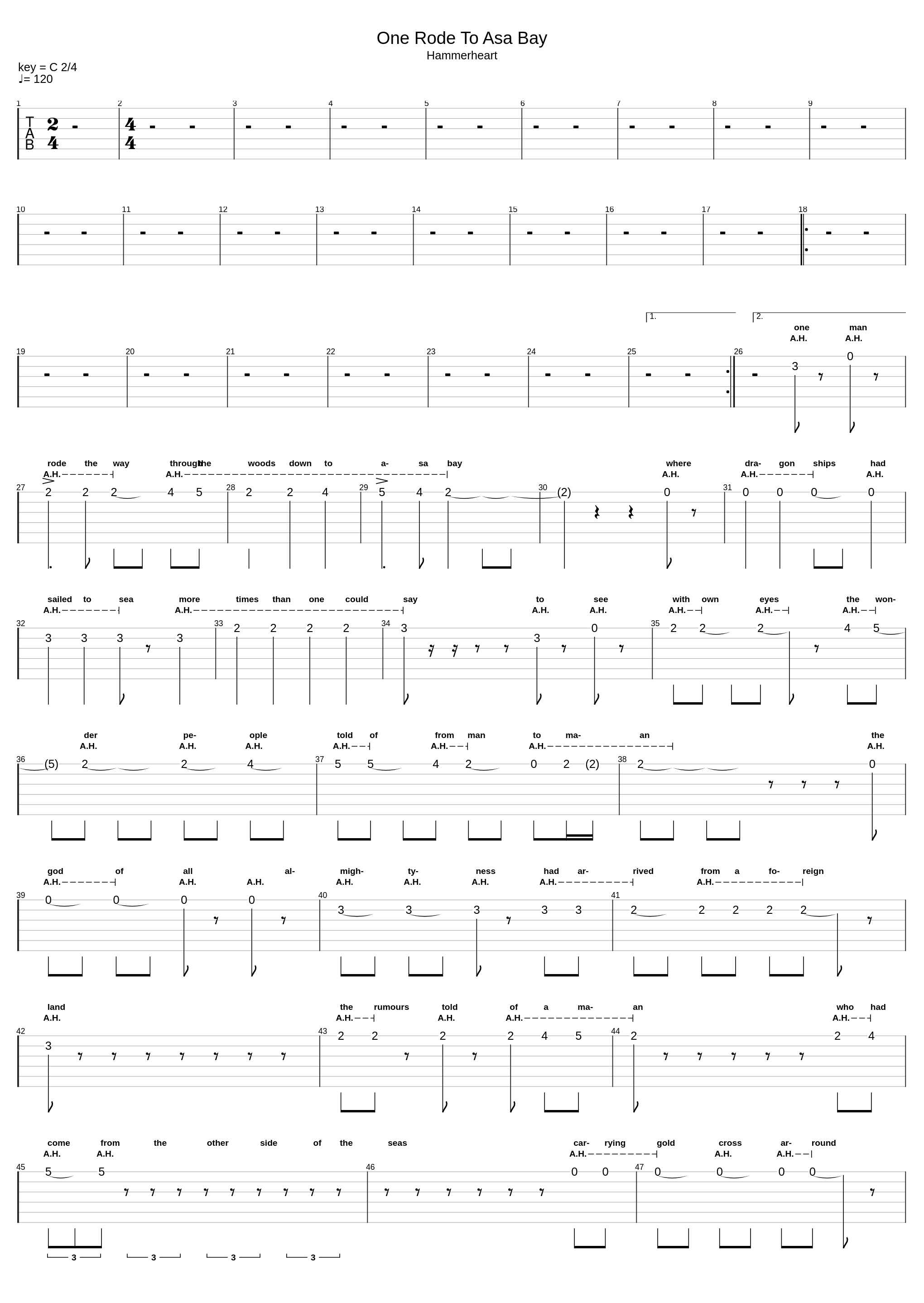 One Rode To Asa Bay_Opera Ix_1
