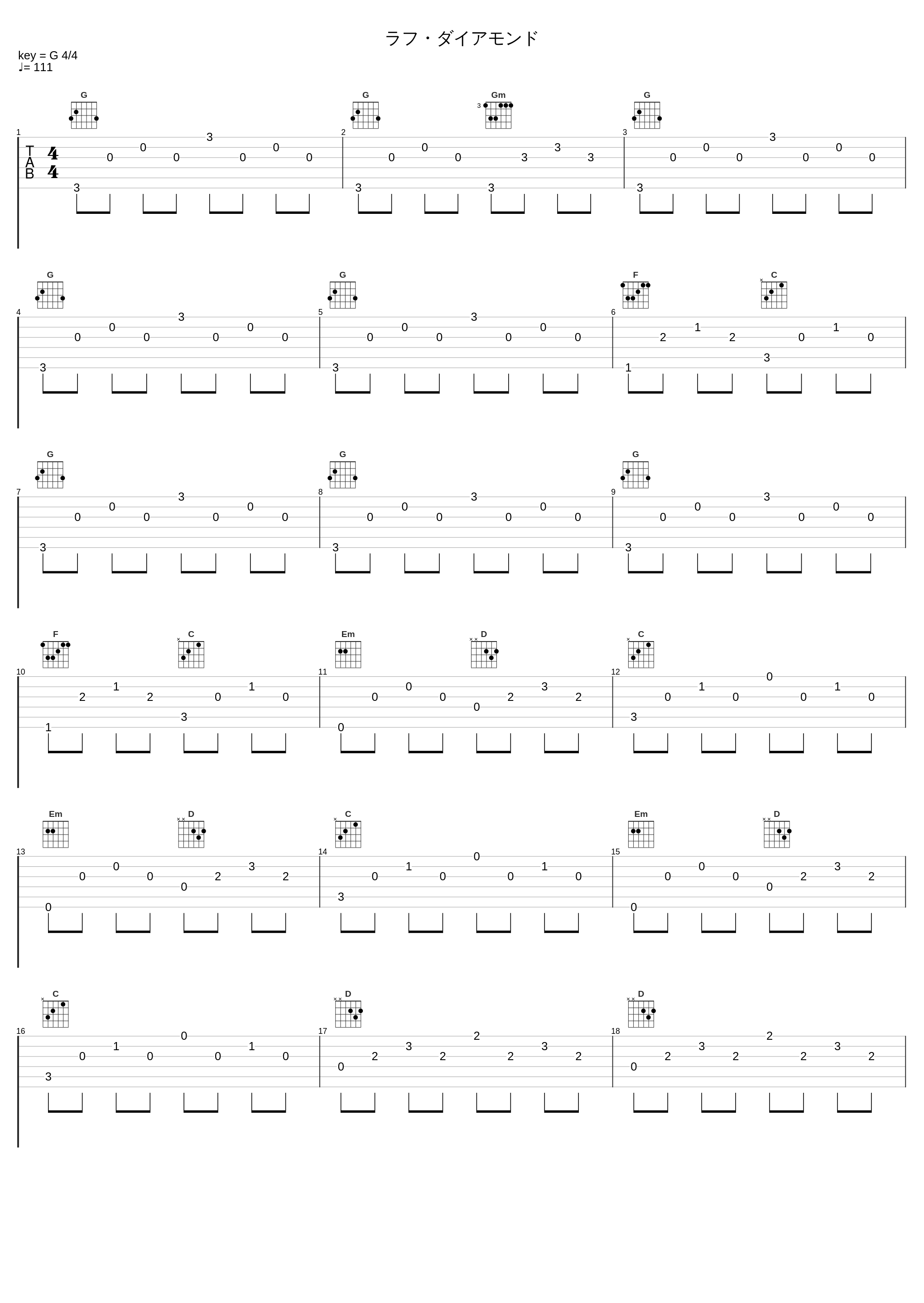 ラフ・ダイアモンド_佐桥俊彦_1