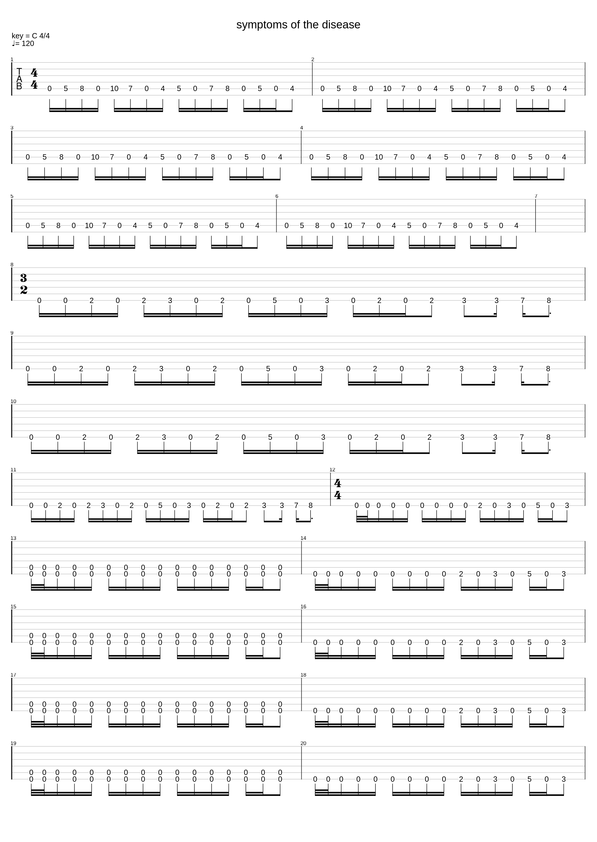 Symptoms Of The Disease_Try To Kill The Lonelyness_1