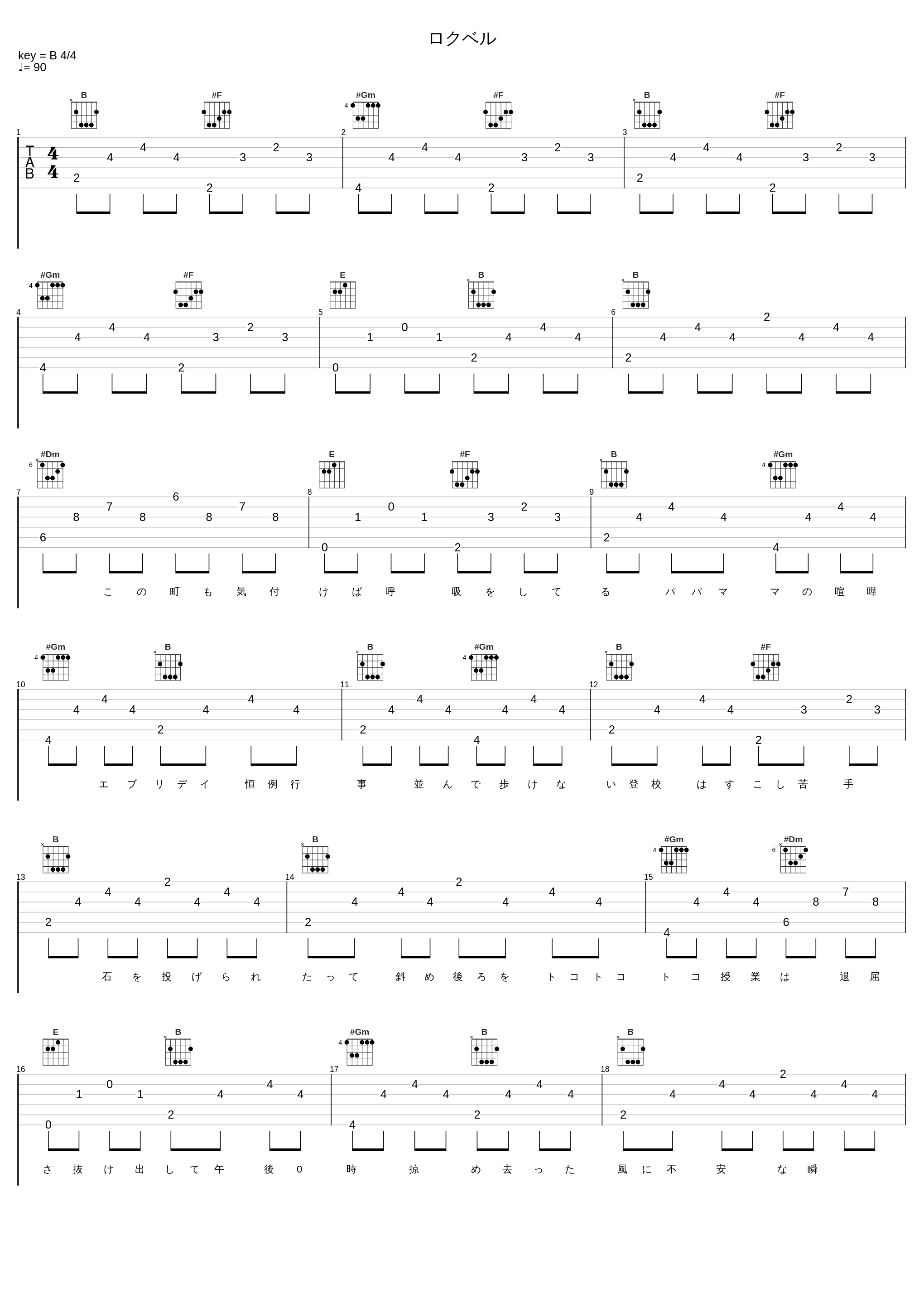 ロクベル_CHiCO with HoneyWorks_1