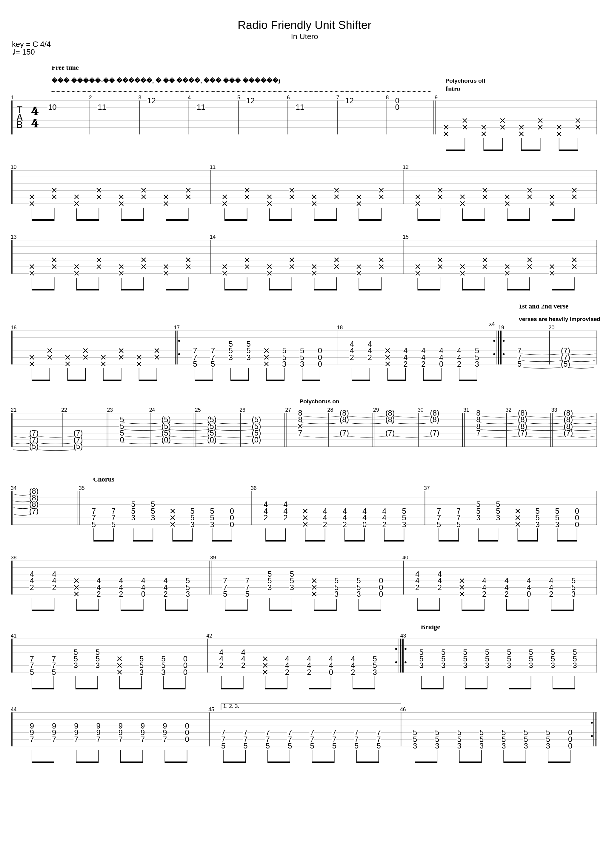 Radio Friendly Unit Shifter (for tribute)_Nirvana_1