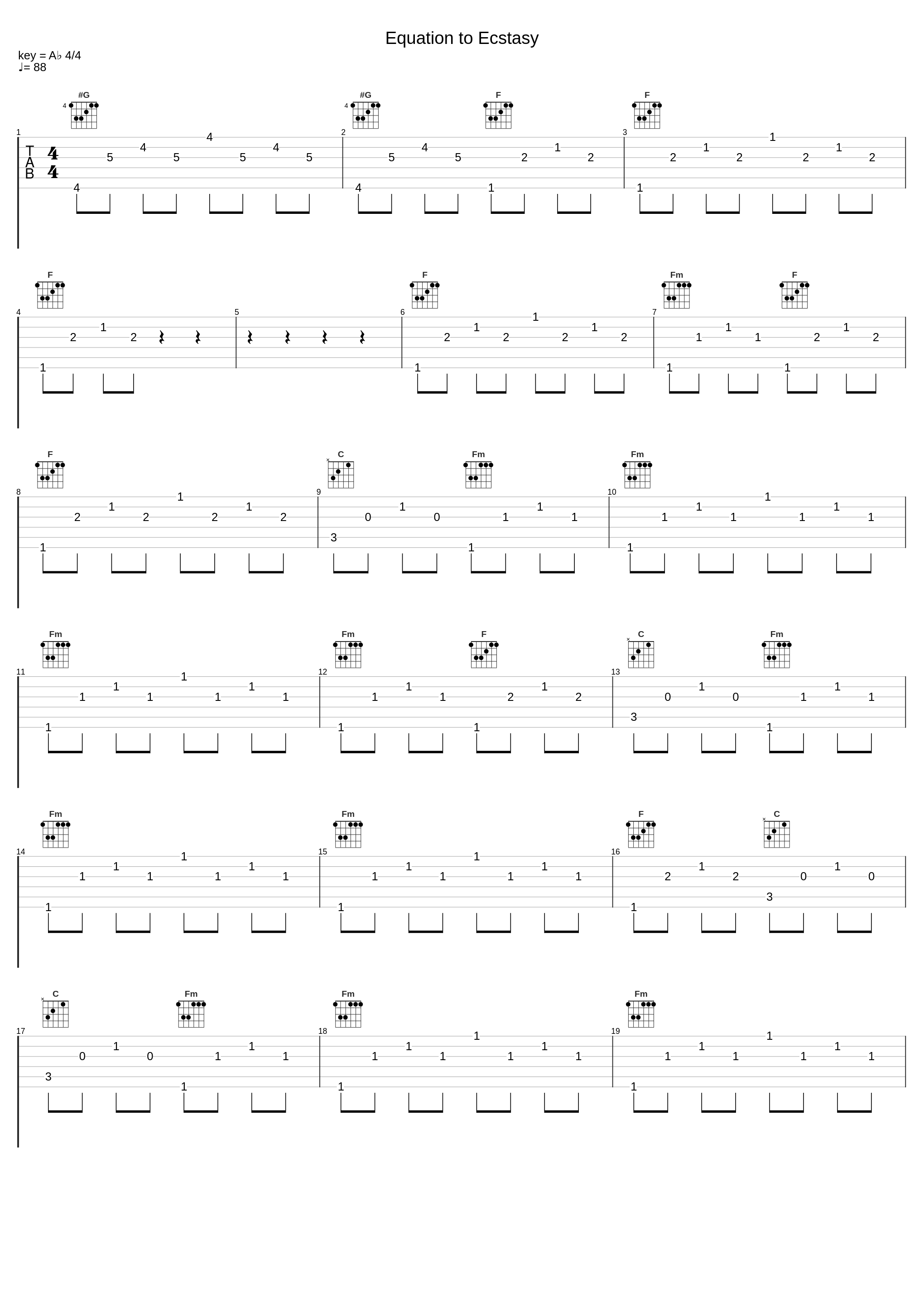 Equation to Ecstasy_横山克_1