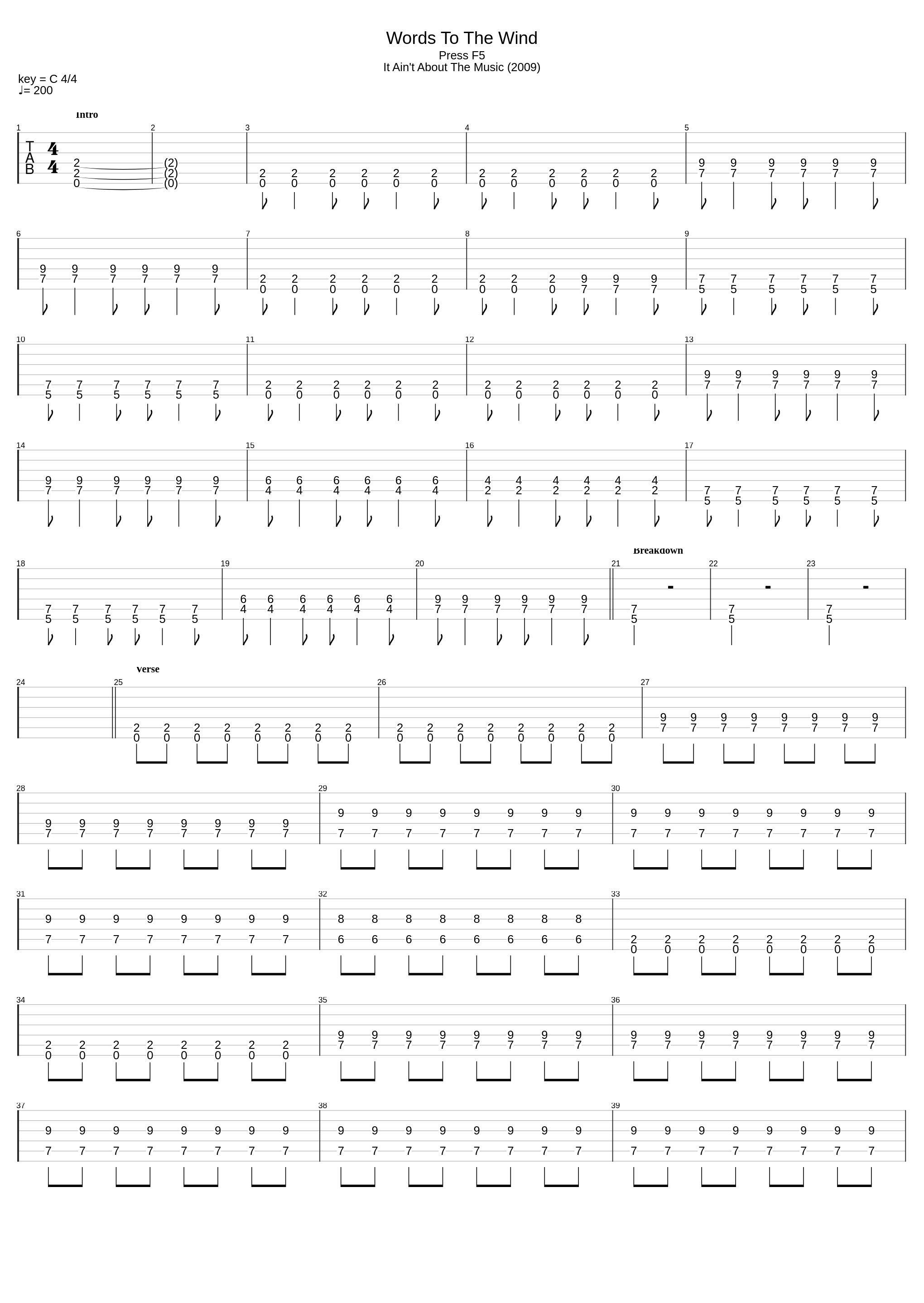 Words To The Wind_Bedtime For Charlie_1