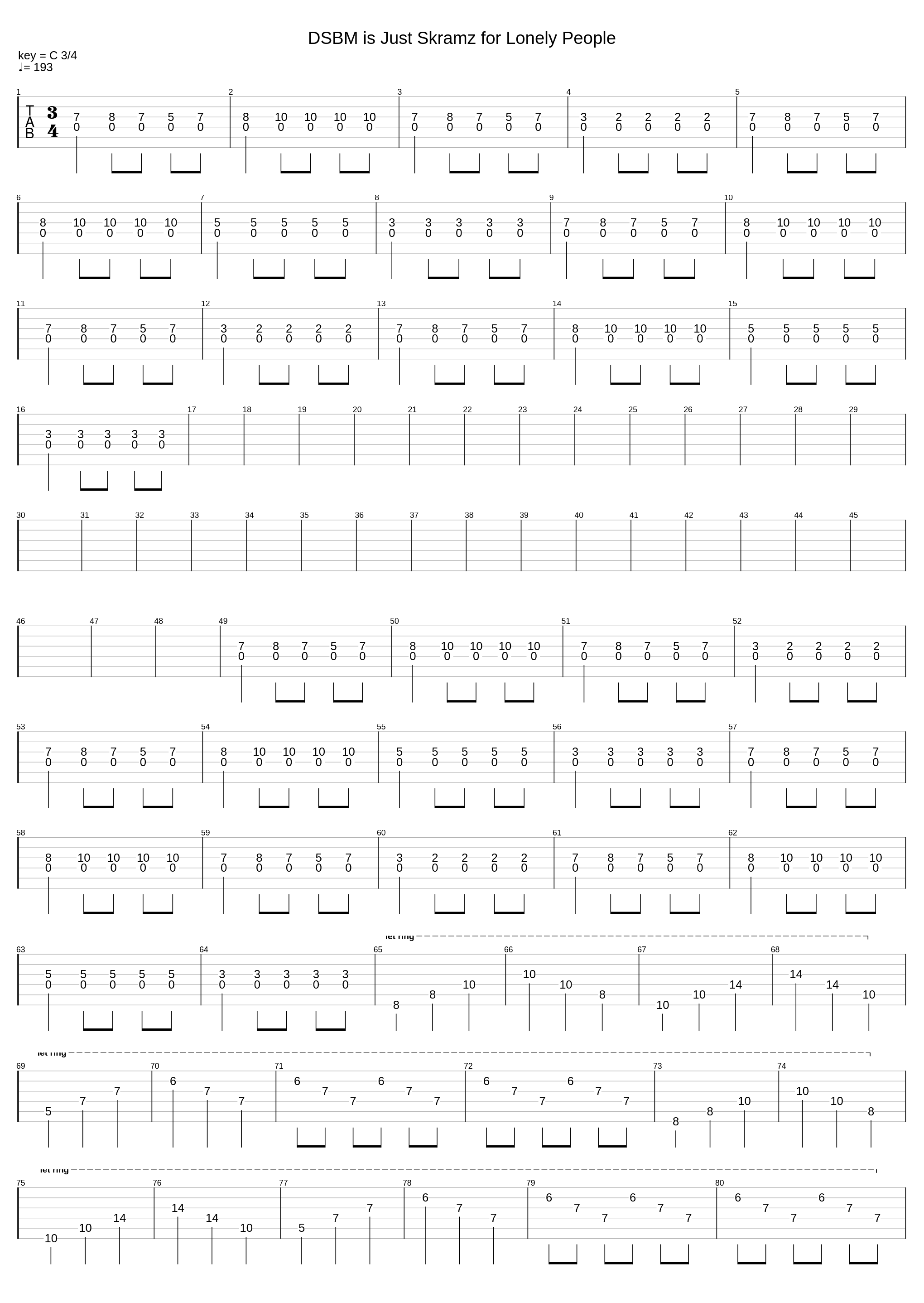 PoorLifeChoices_DSBM is Just Skramz for Lonely People_1