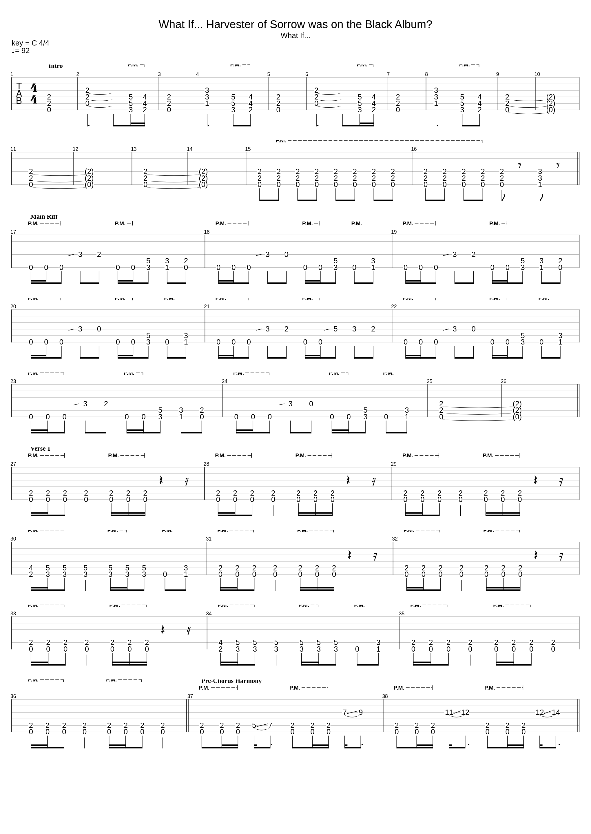 What If... Harvester of Sorrow was on the Black Album?_State Of Mercury_1