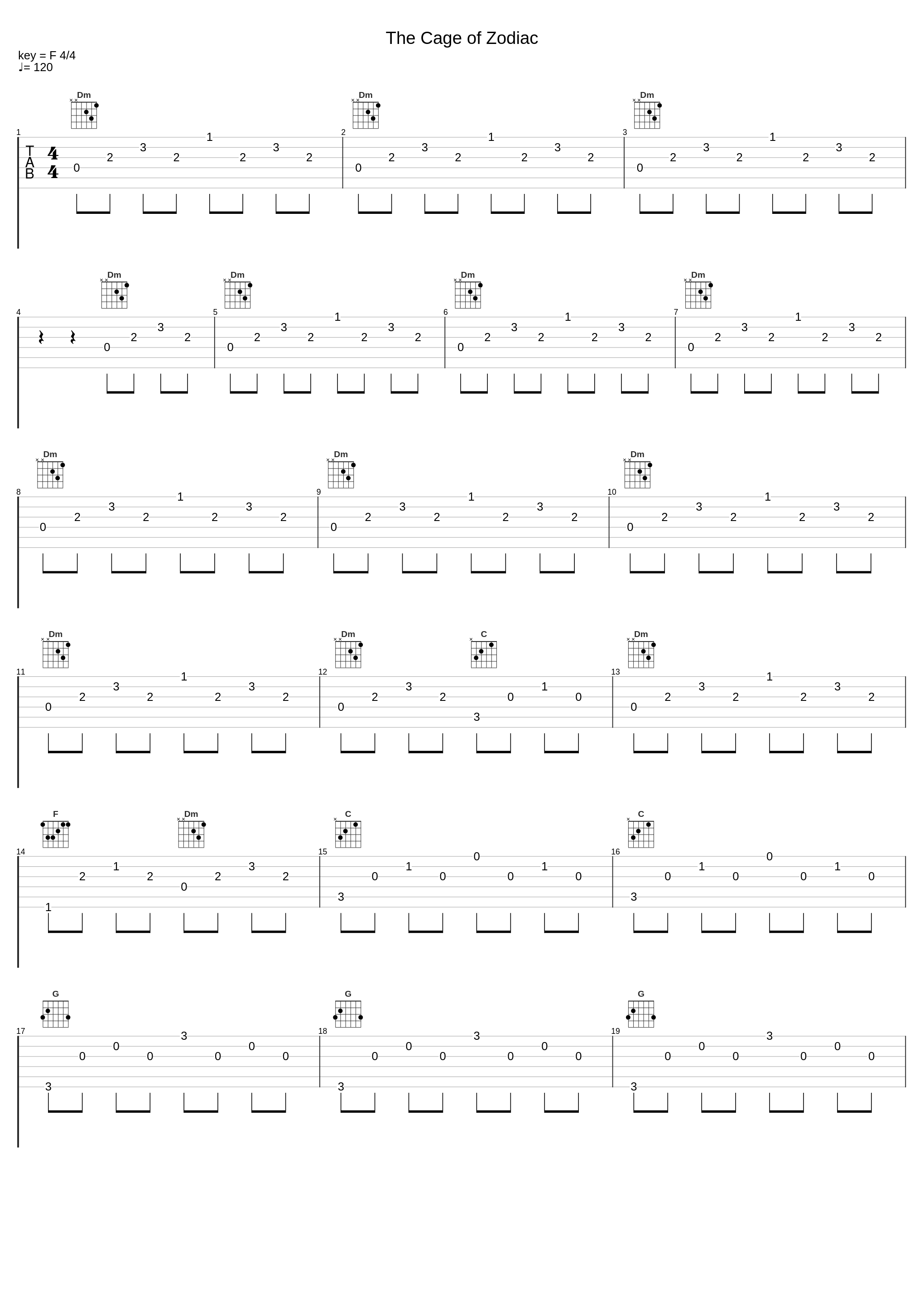 The Cage of Zodiac_横山克_1