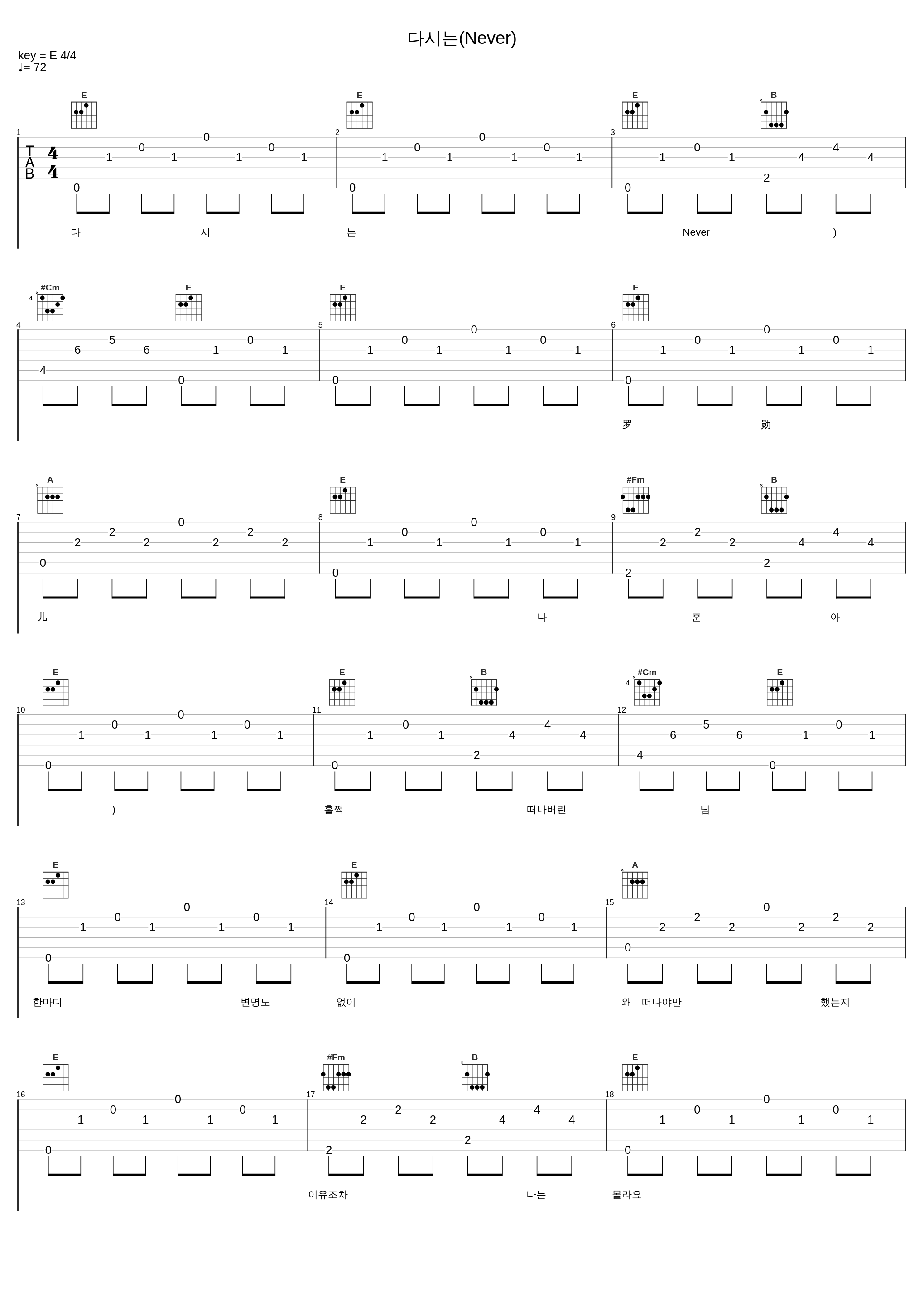 다시는(Never)_罗勋儿_1