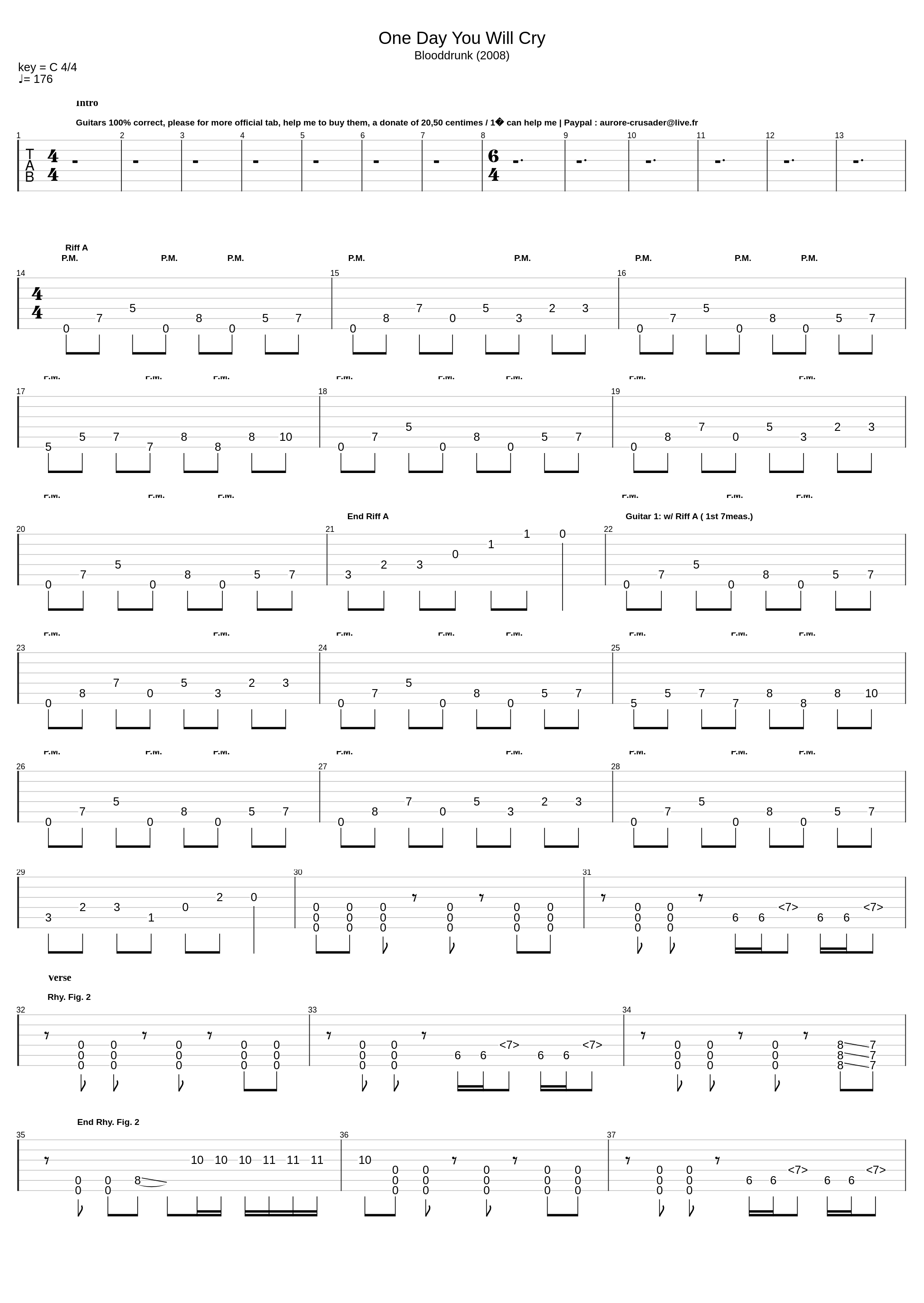 One Day You Will Cry_Children Of Bodom_1