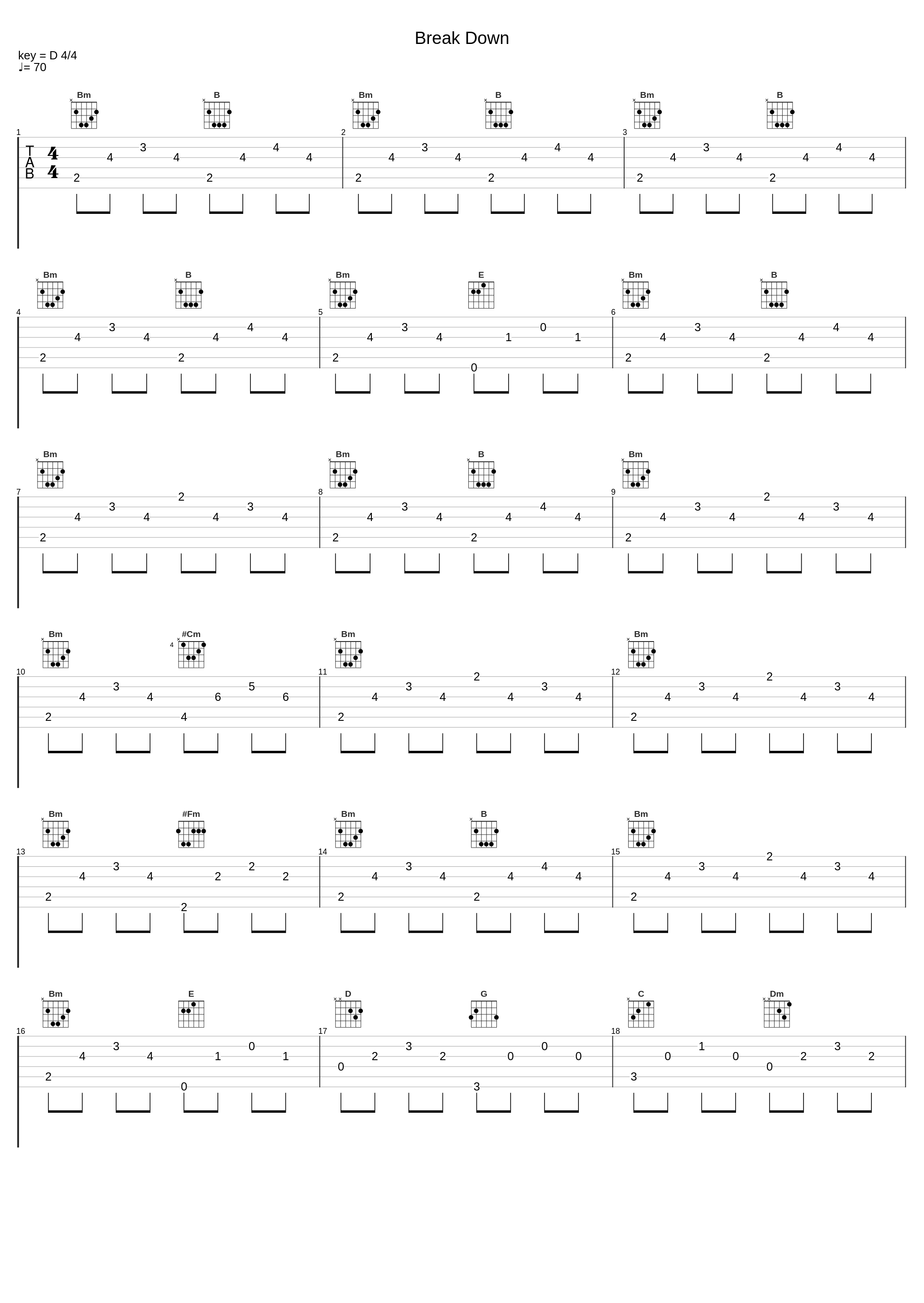 Break Down_菅野祐悟_1