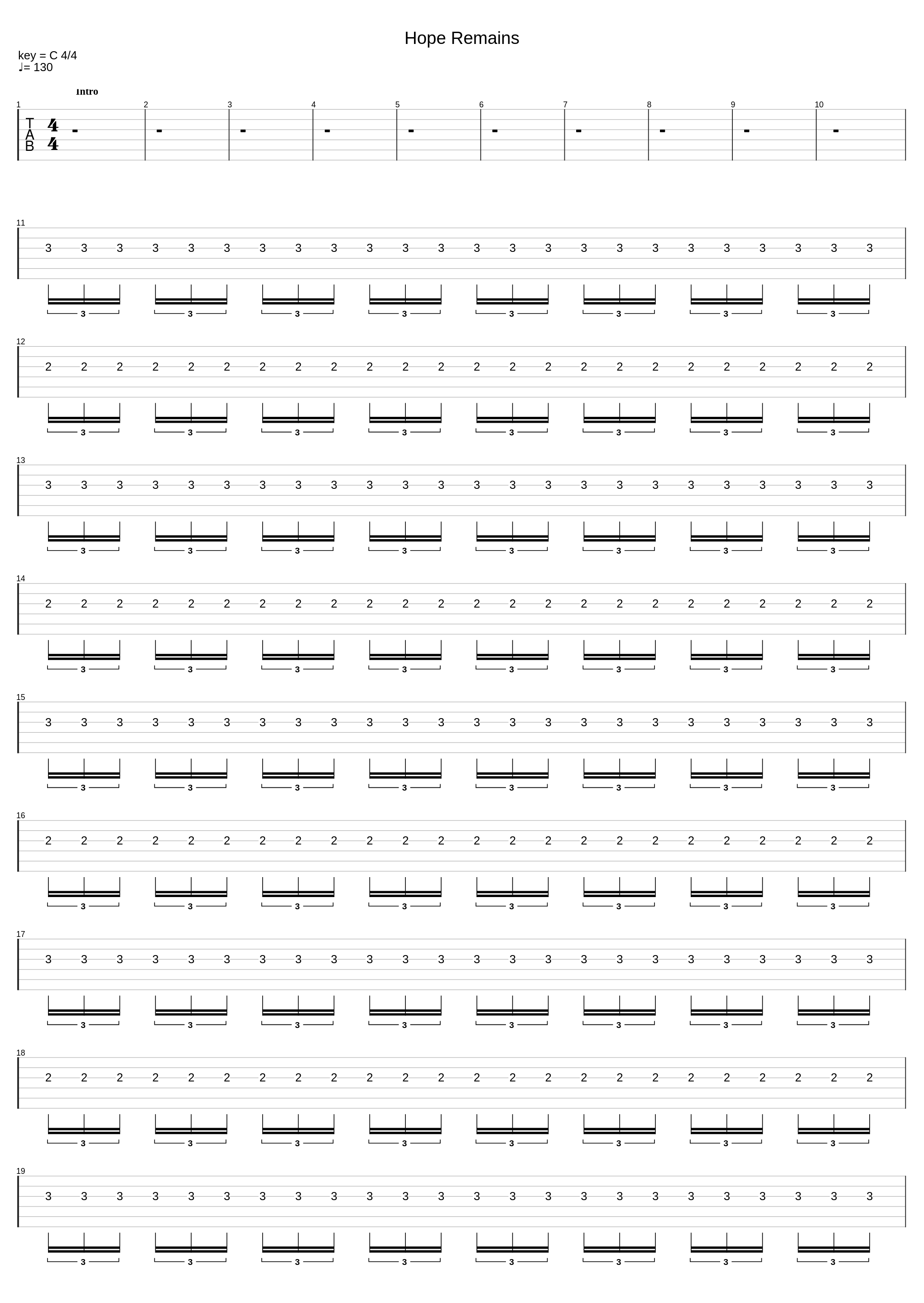 Hope Remains_Times Of Grace_1