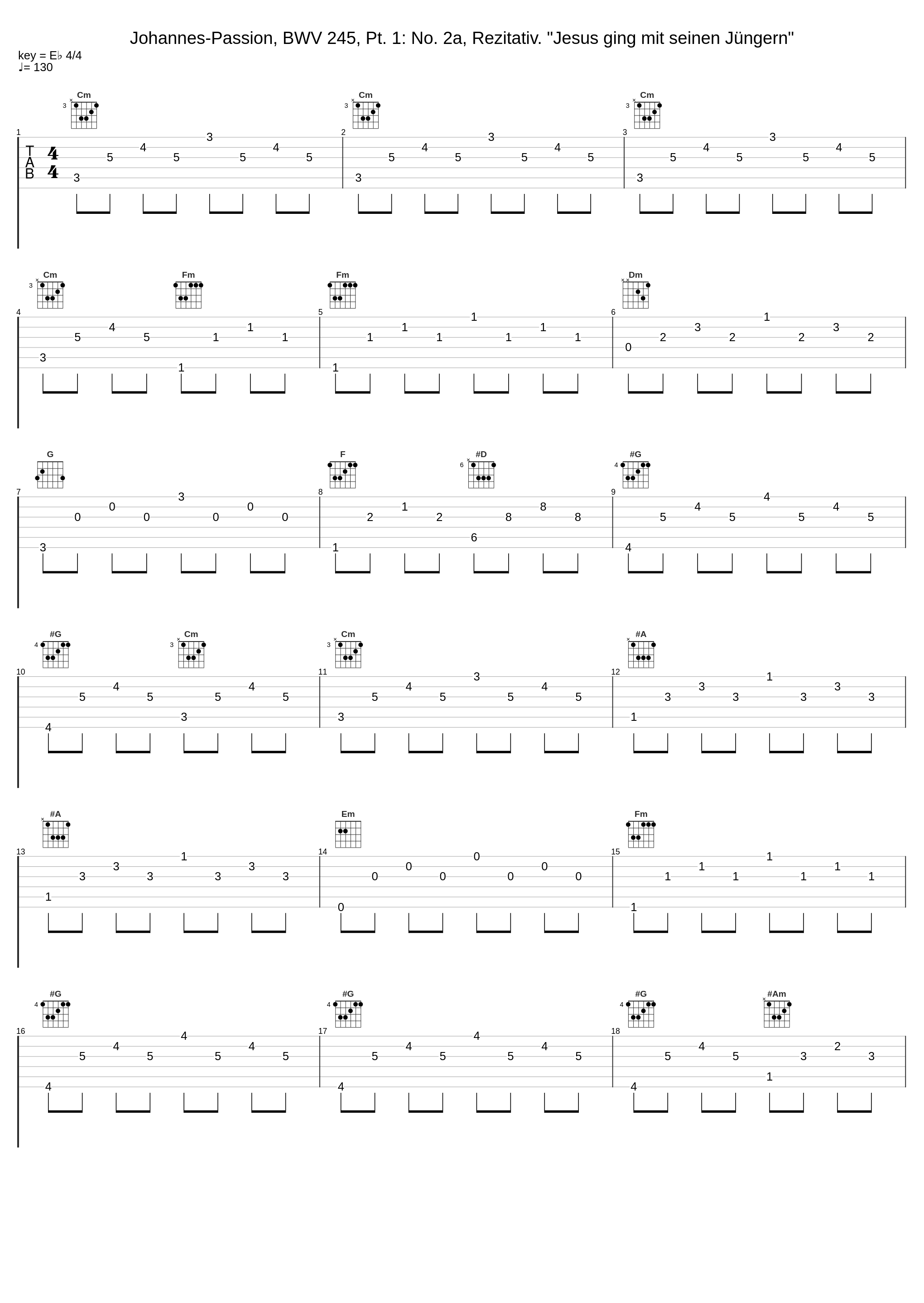 Johannes-Passion, BWV 245, Pt. 1: No. 2a, Rezitativ. "Jesus ging mit seinen Jüngern"_Theo Altmeyer,Franz Crass,Kurt Moll,Helmut Kühnle,Susanne Dürr,Martin Hermann,Elly Ameling,Brigitte Fassbaender,Kurt Equiluz,Siegmund Nimsgern,Hartmut Strebel,Michel Piguet,Hans-Ludwig Hauck,Heinz Jopen,Helga Thoene,Heinrich Haferland,Micha_1