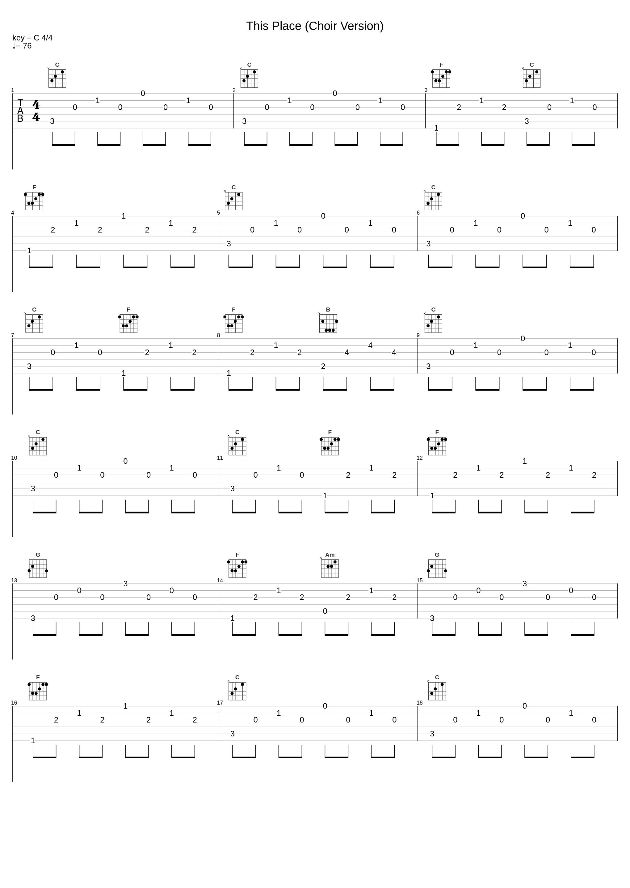 This Place (Choir Version)_Jamie Webster,Sense of Sound Singers_1