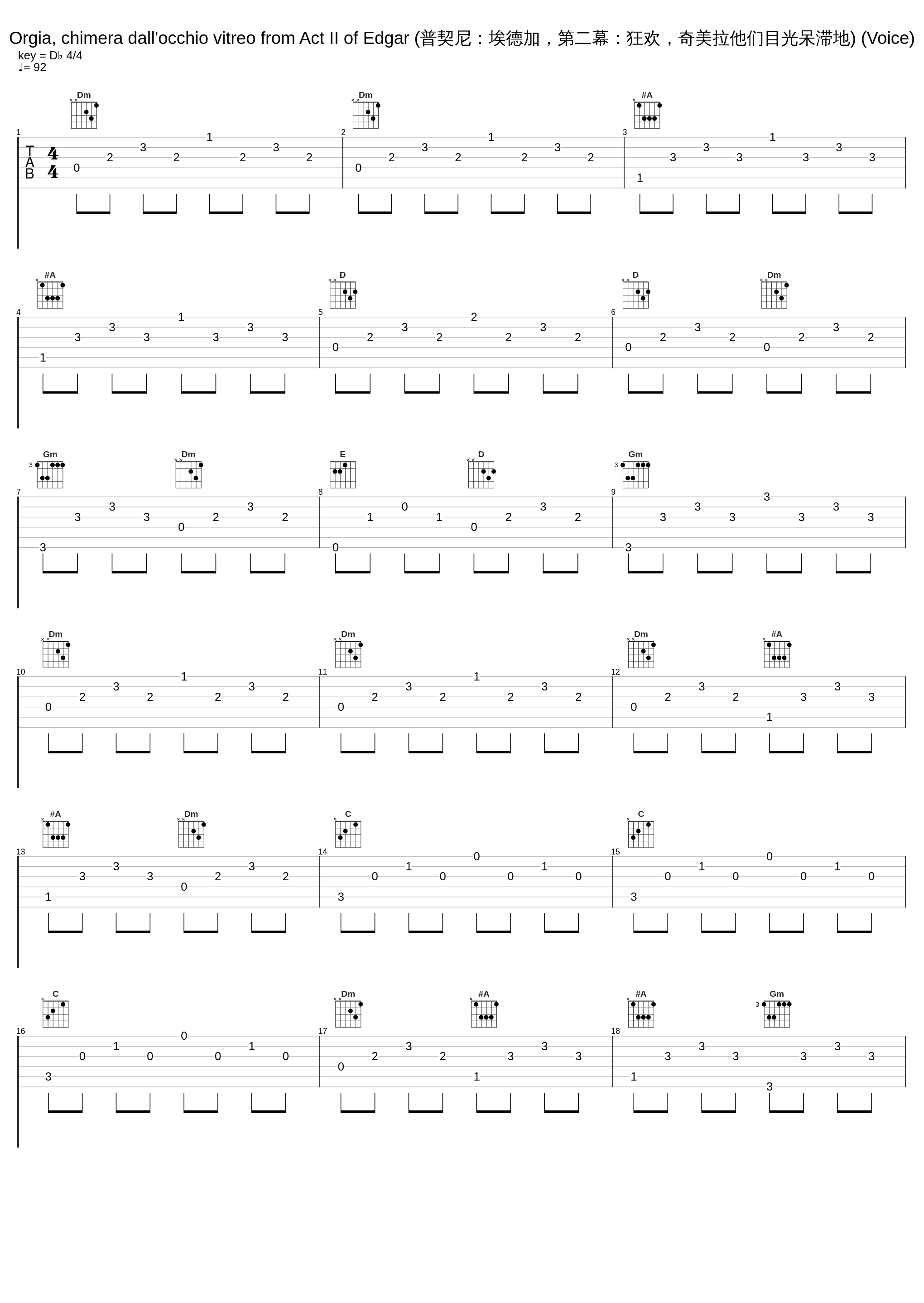 Orgia, chimera dall'occhio vitreo from Act II of Edgar (普契尼：埃德加，第二幕：狂欢，奇美拉他们目光呆滞地) (Voice)_Carlo Bergonzi,Giacomo Puccini,Eve Queler_1