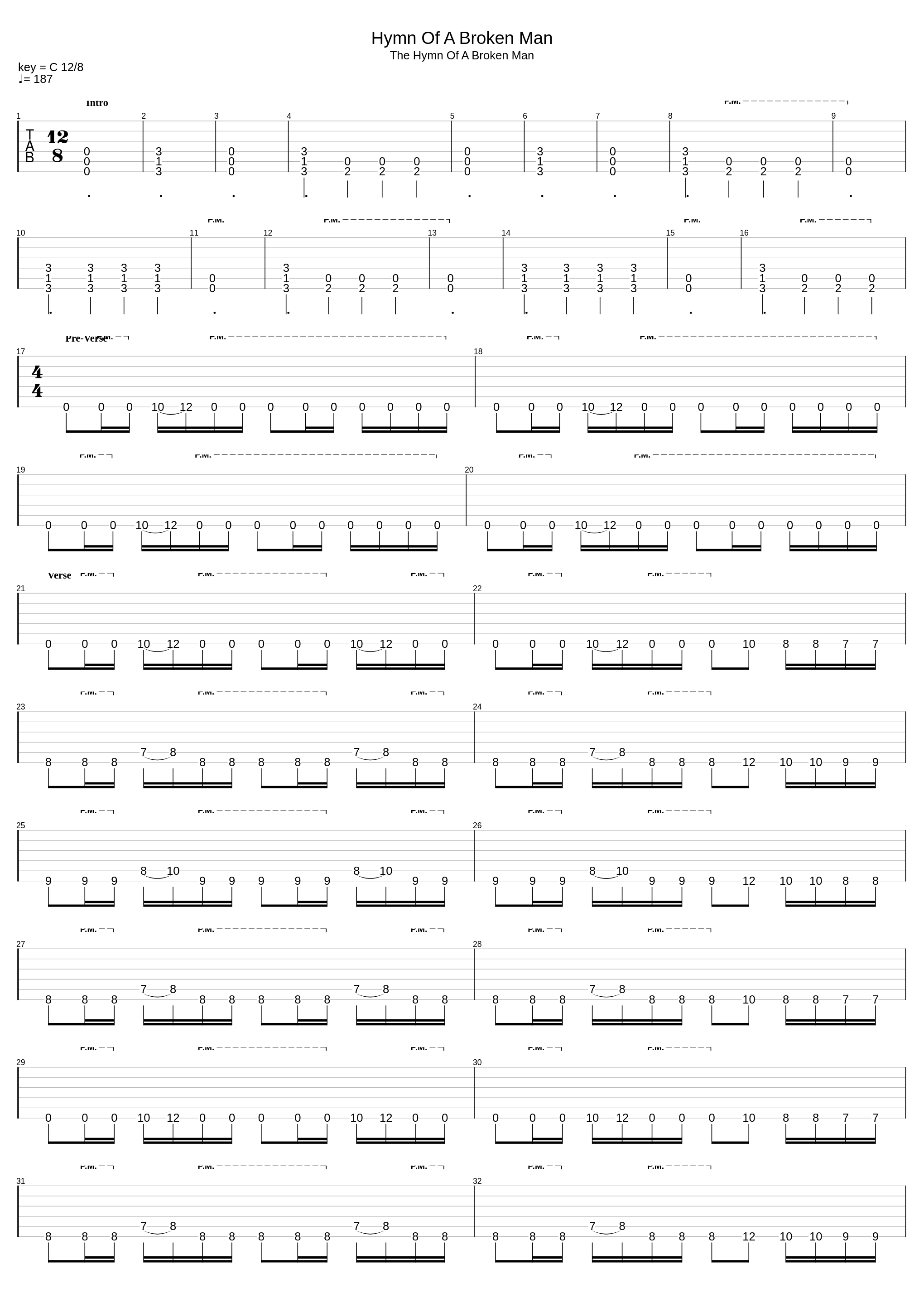 Hymn Of A Broken Man_Times Of Grace_1