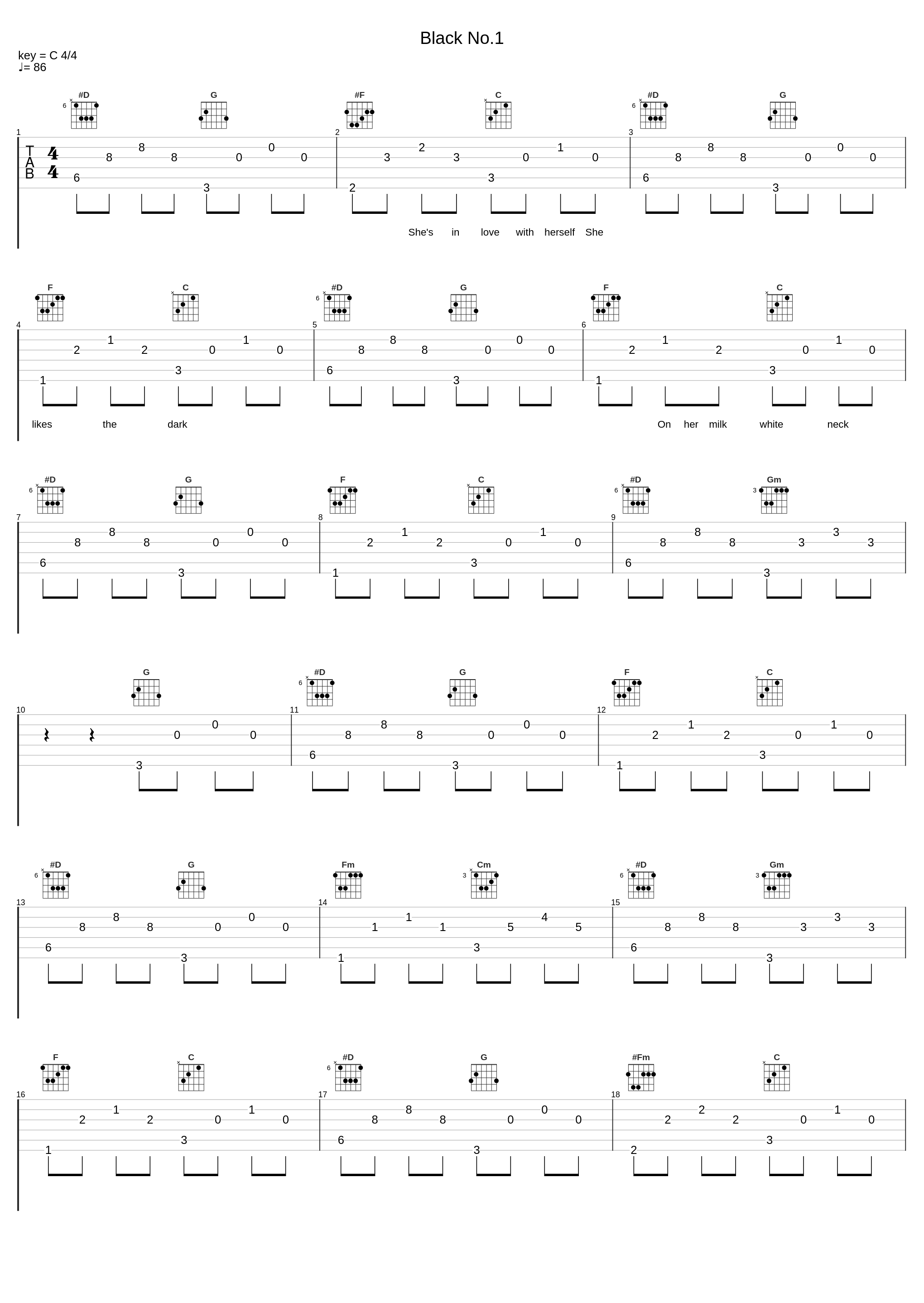 Black No.1_End Of Green_1