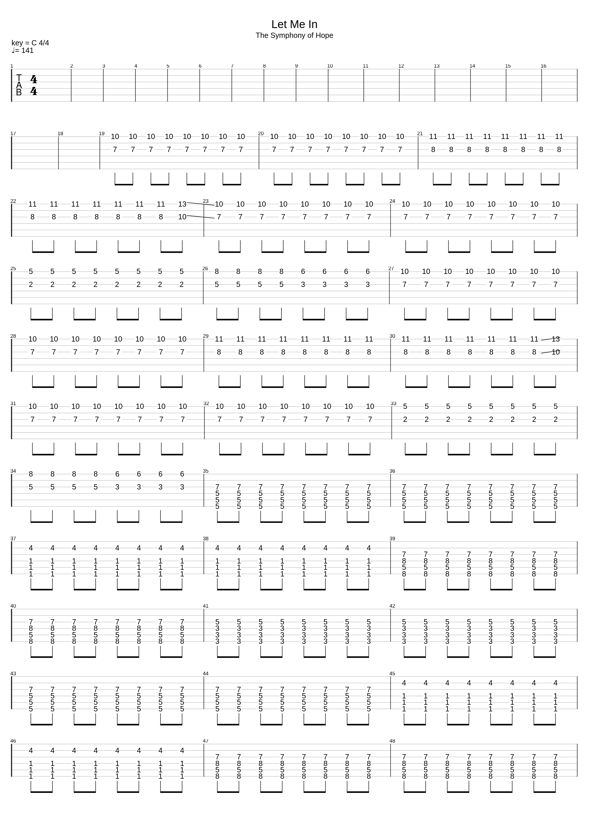 Let Me In_Dead Silence Hides My Cries_1