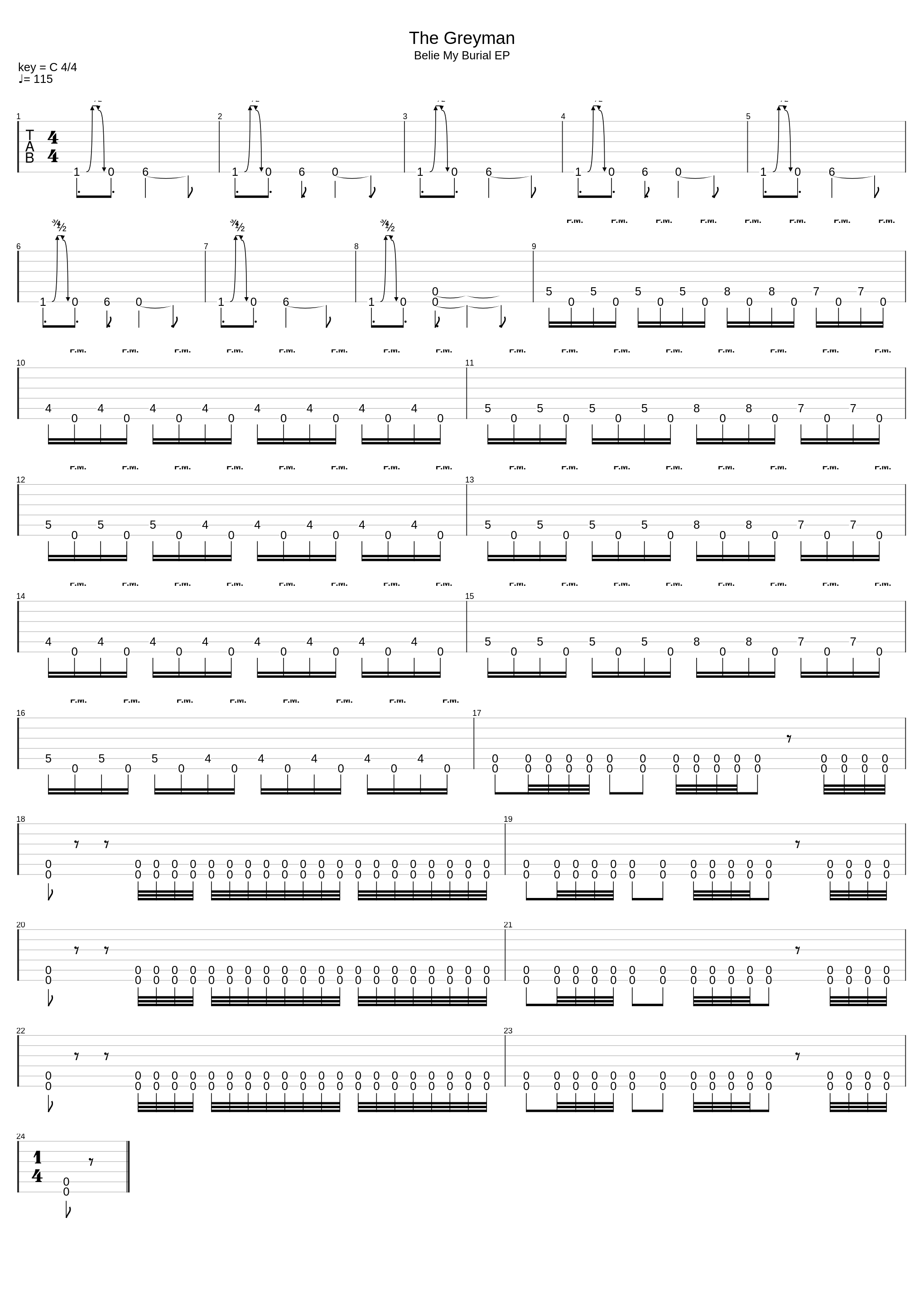 The Greyman_Belie My Burial_1