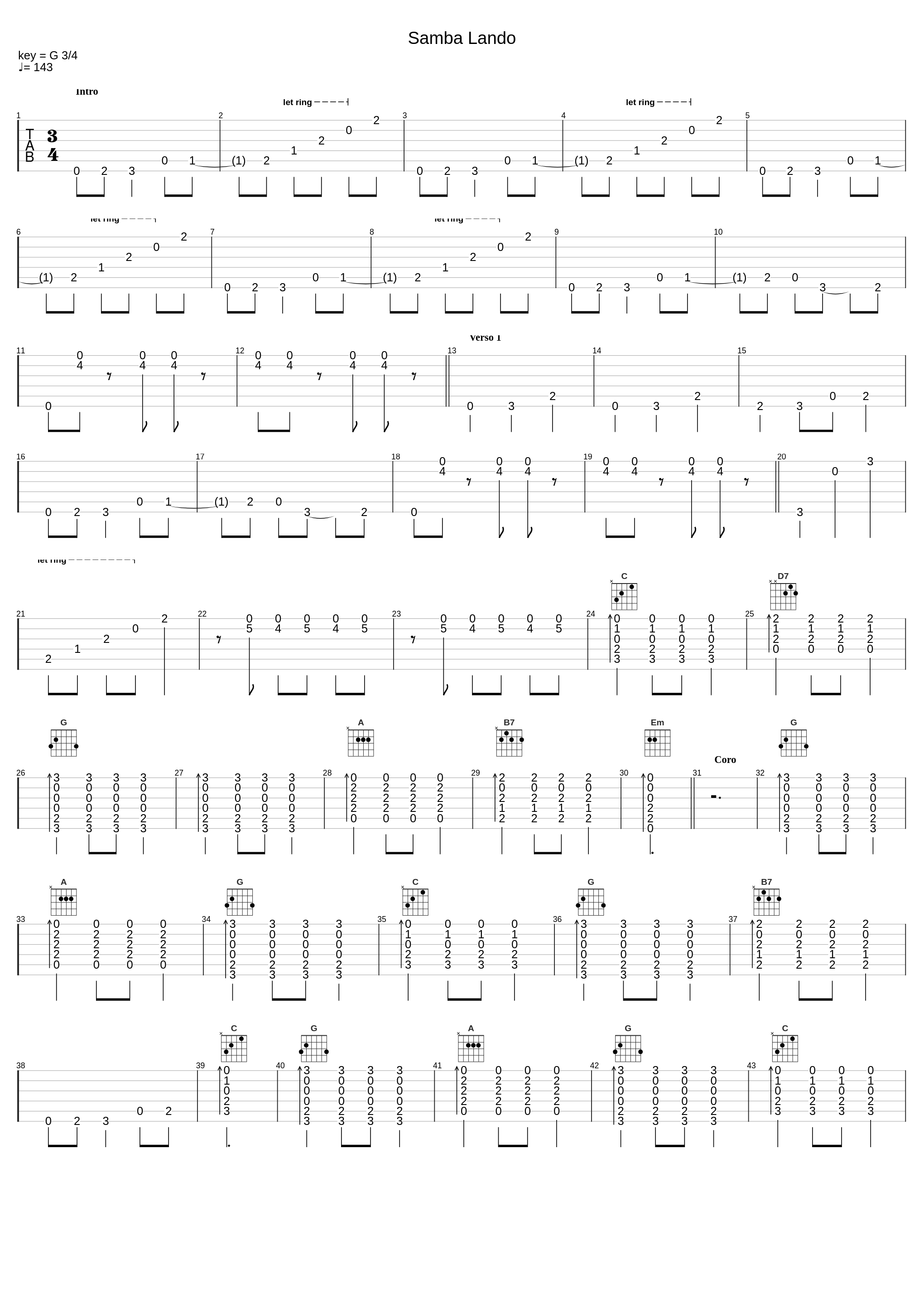 Samba lando_Clase De Música_1