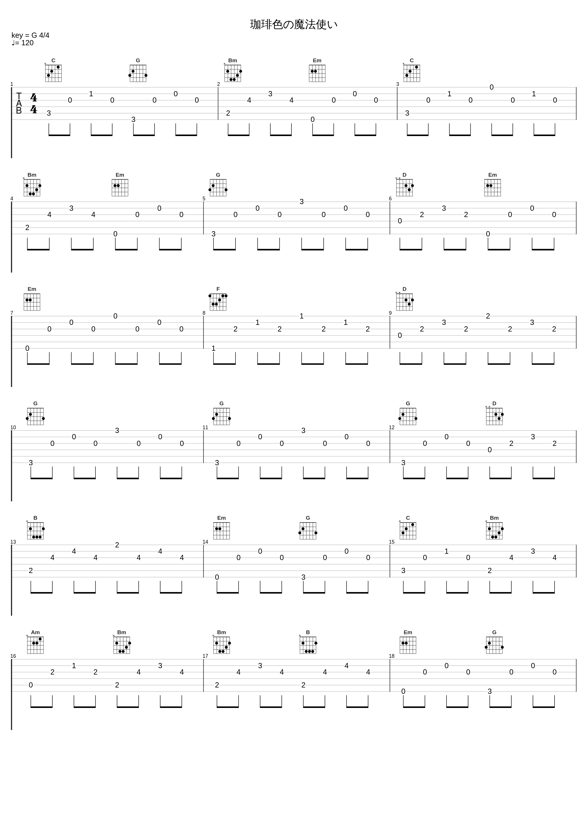 珈琲色の魔法使い_狐の工作室_1