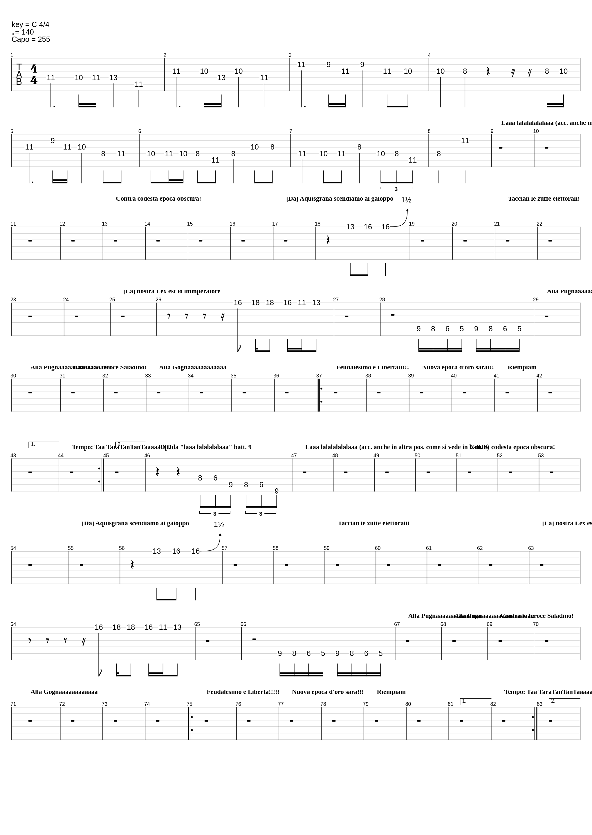 Feudalesimo E Libertà (Versione Semplificata)_Nanowar Of Steel_1