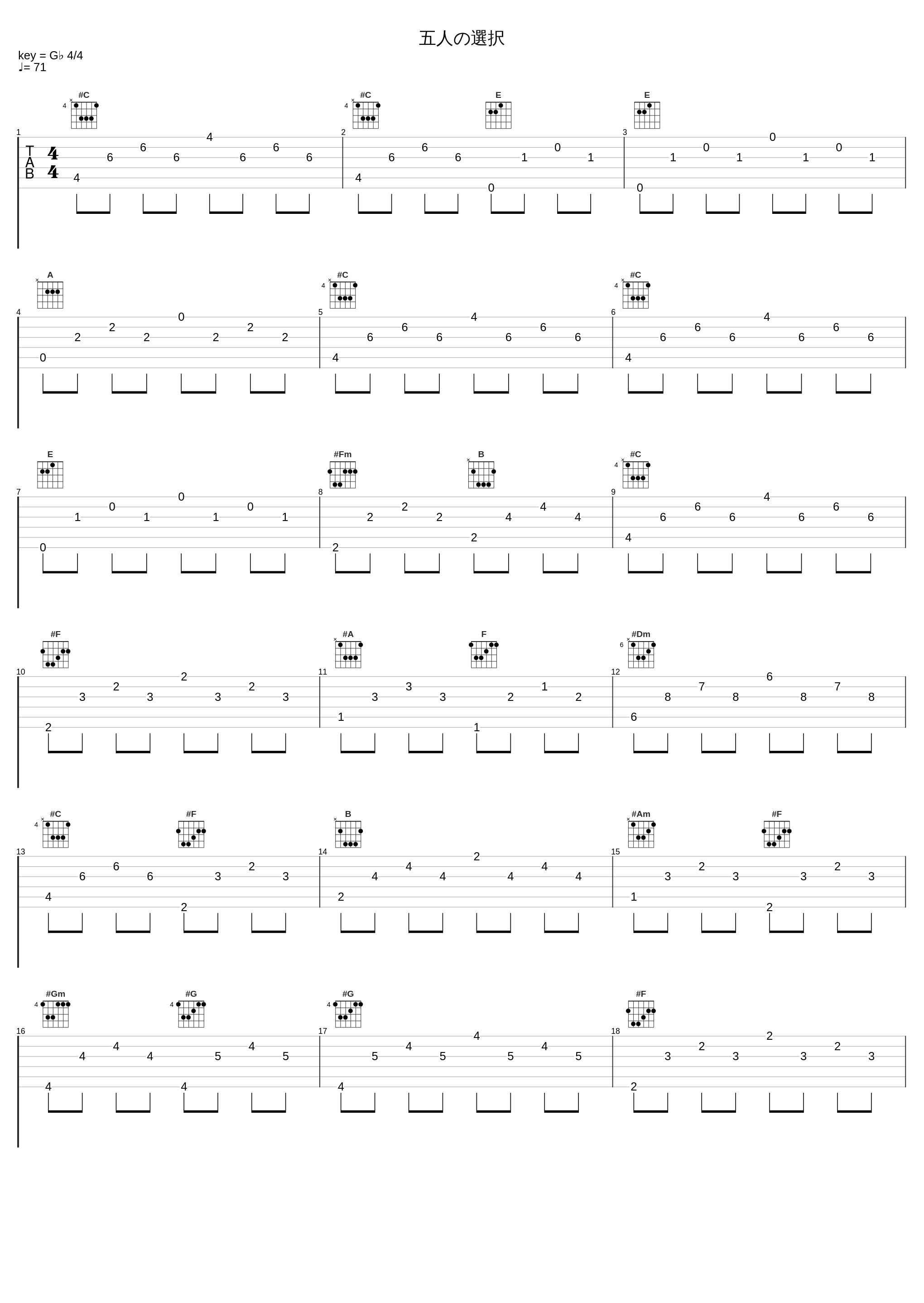 五人の選択_Elements Garden_1