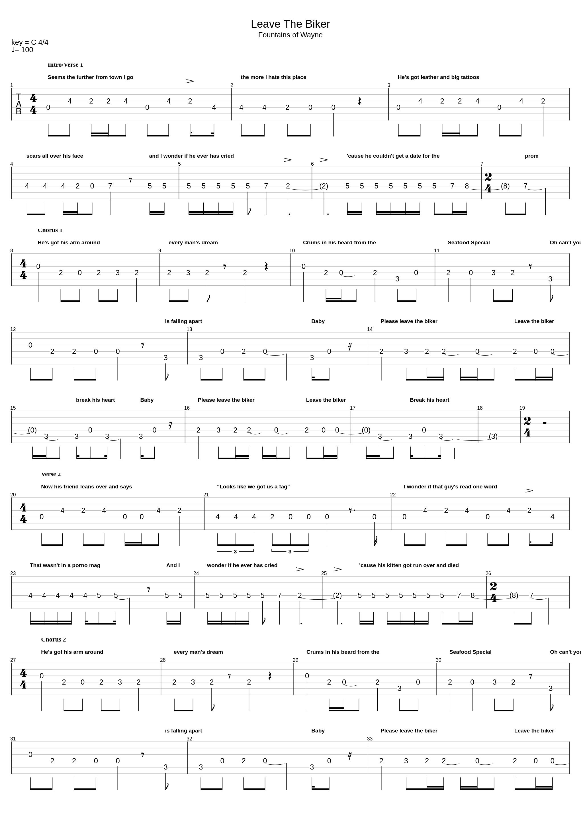 Leave The Biker_Fountains Of Wayne_1