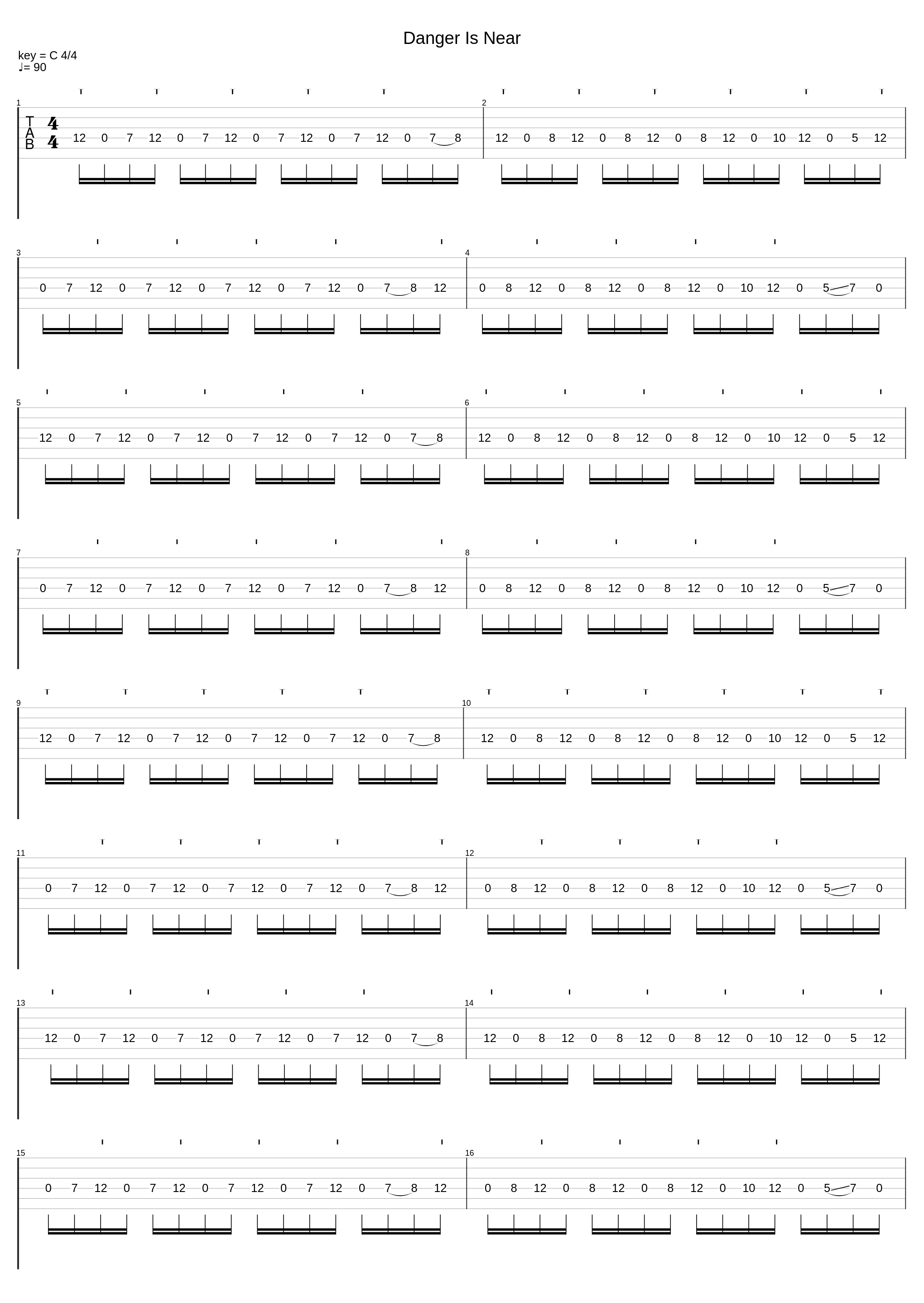 Danger Is Near_Out Of My Eyes_1