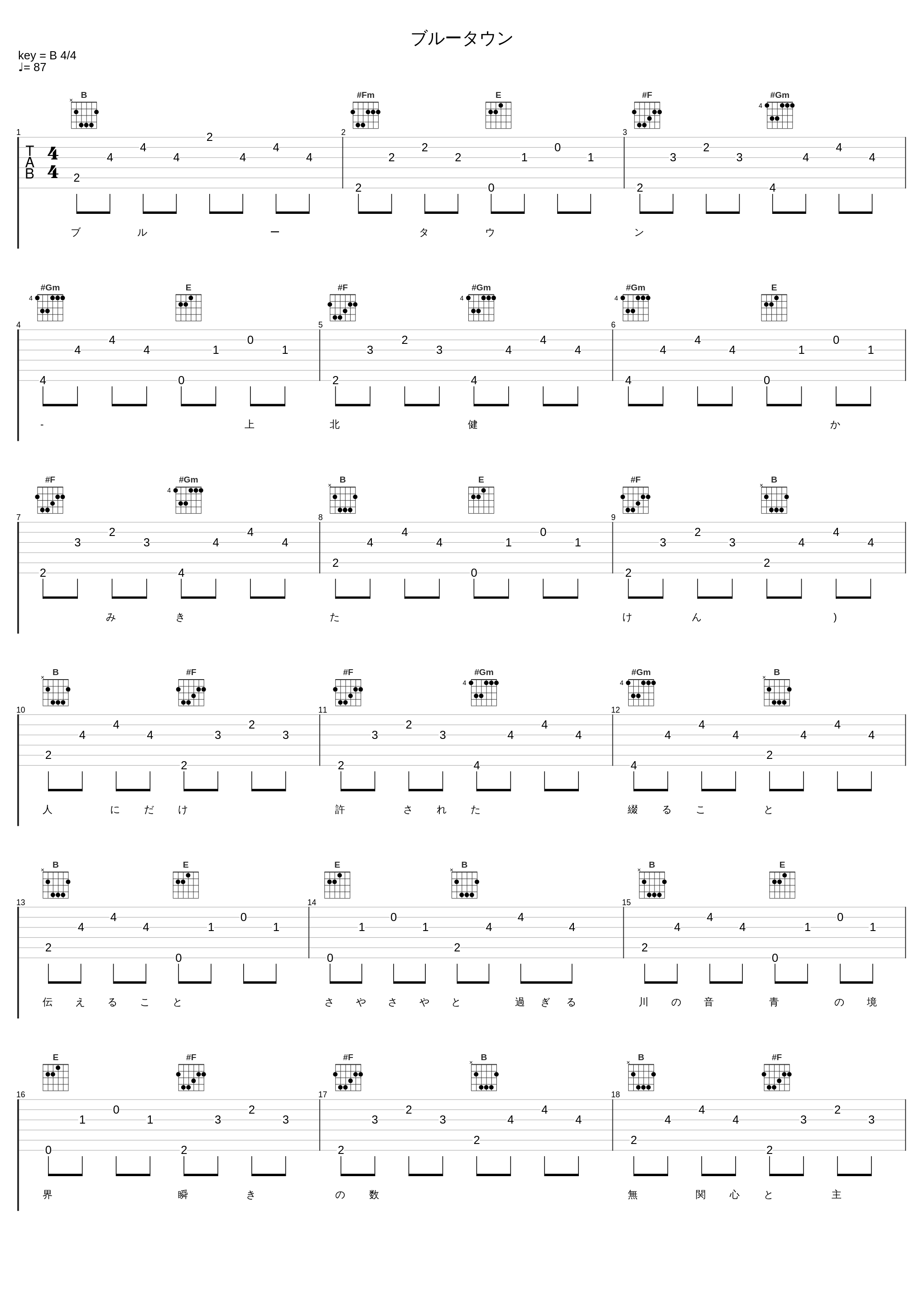 ブルータウン_上北健_1