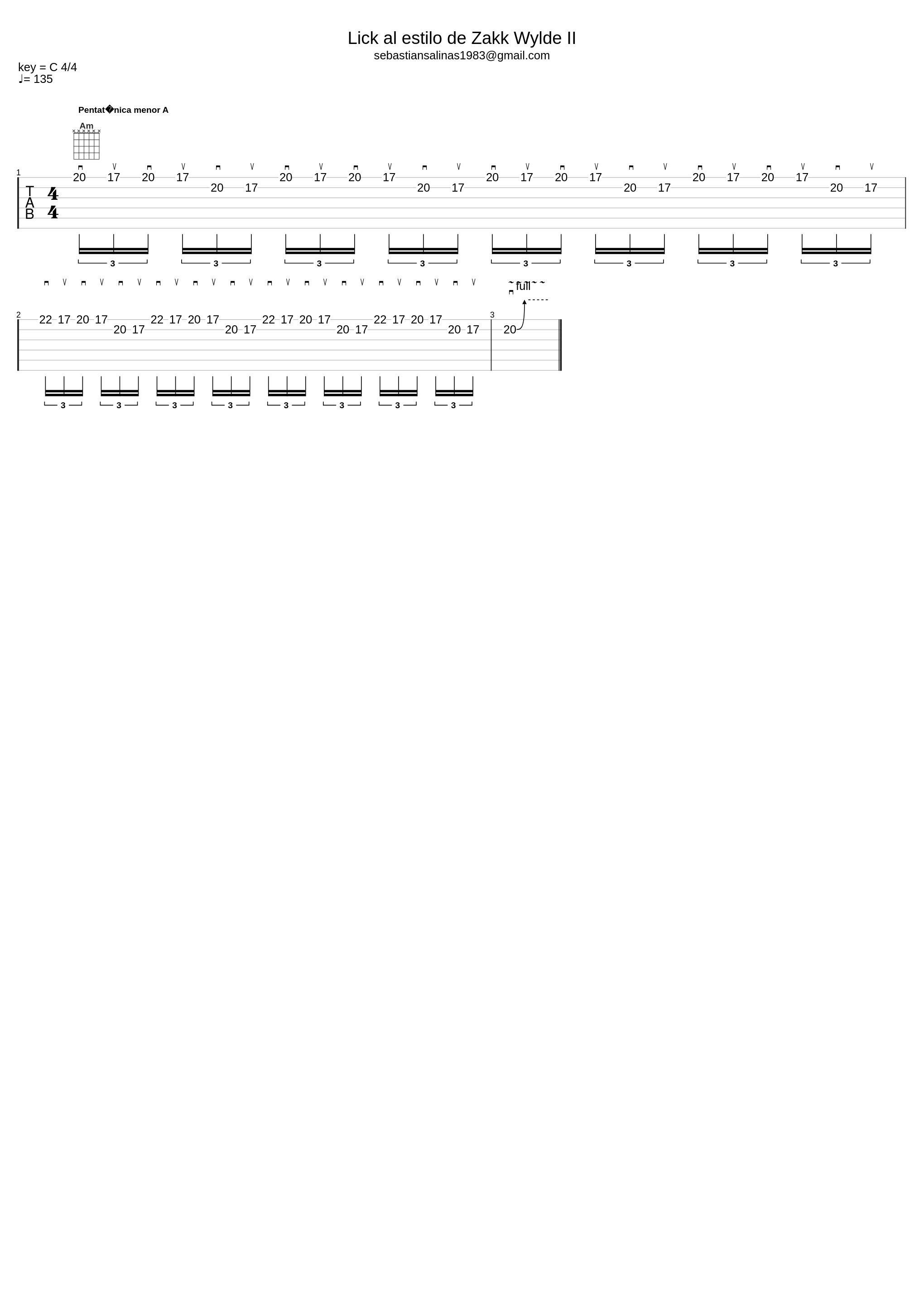 ZW Lick 2 - Tab by Sebastian Salinas - sebastiansalinasguitarra.com_Ozzy Osbourne_1