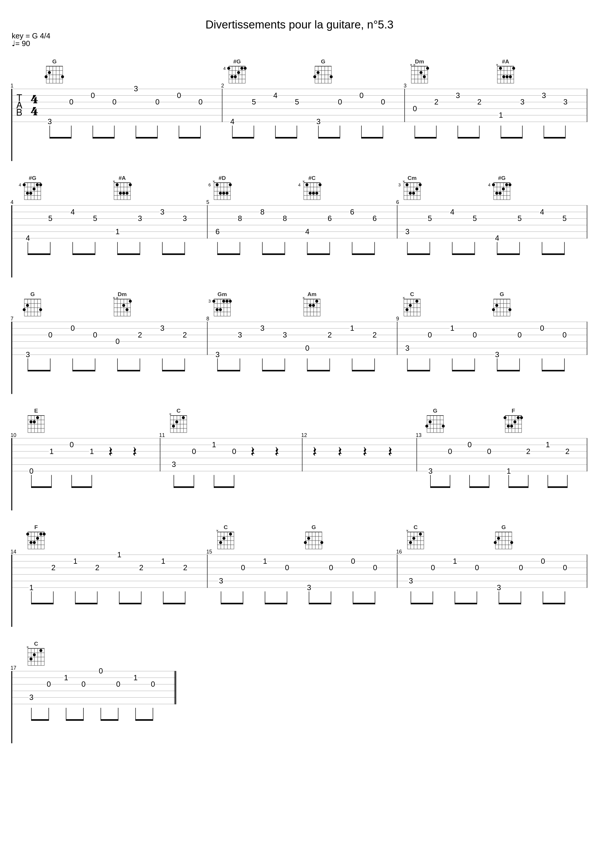 Divertissements pour la guitare, n°5.3_Fernando Sor,Nologo_1