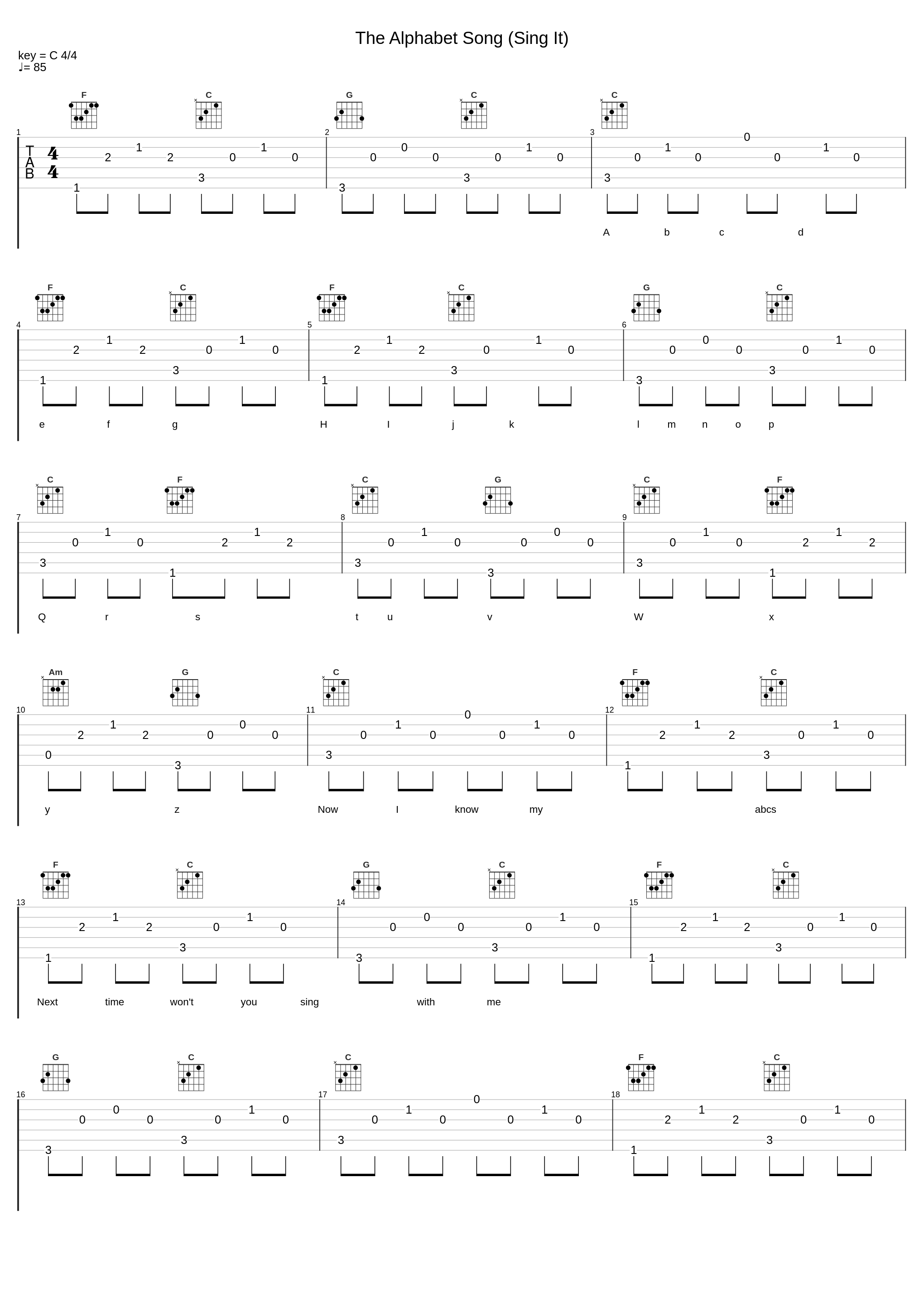 The Alphabet Song (Sing It)_Super Simple Songs_1