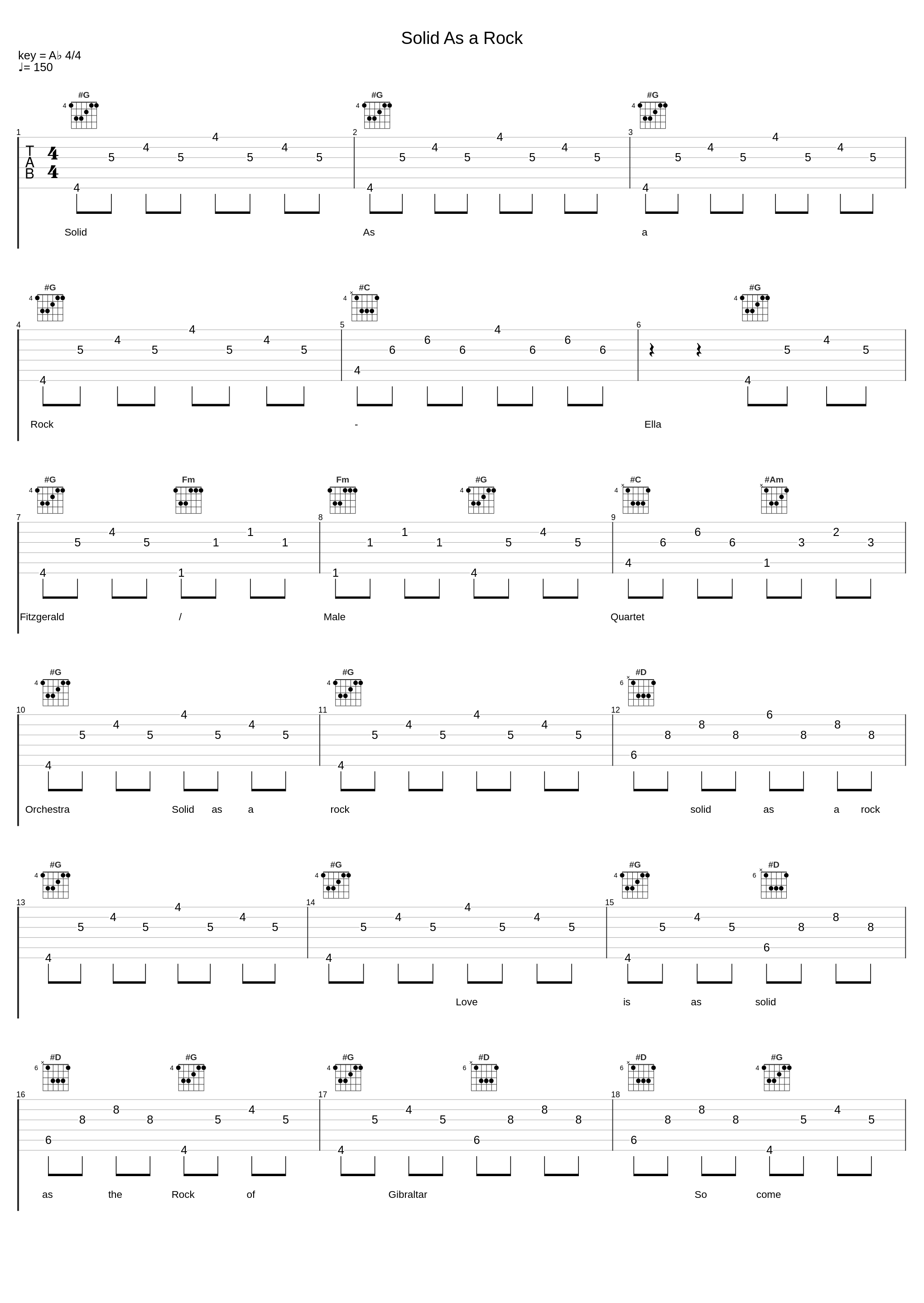 Solid As a Rock_Ella Fitzgerald,Male Quartet Orchestra_1