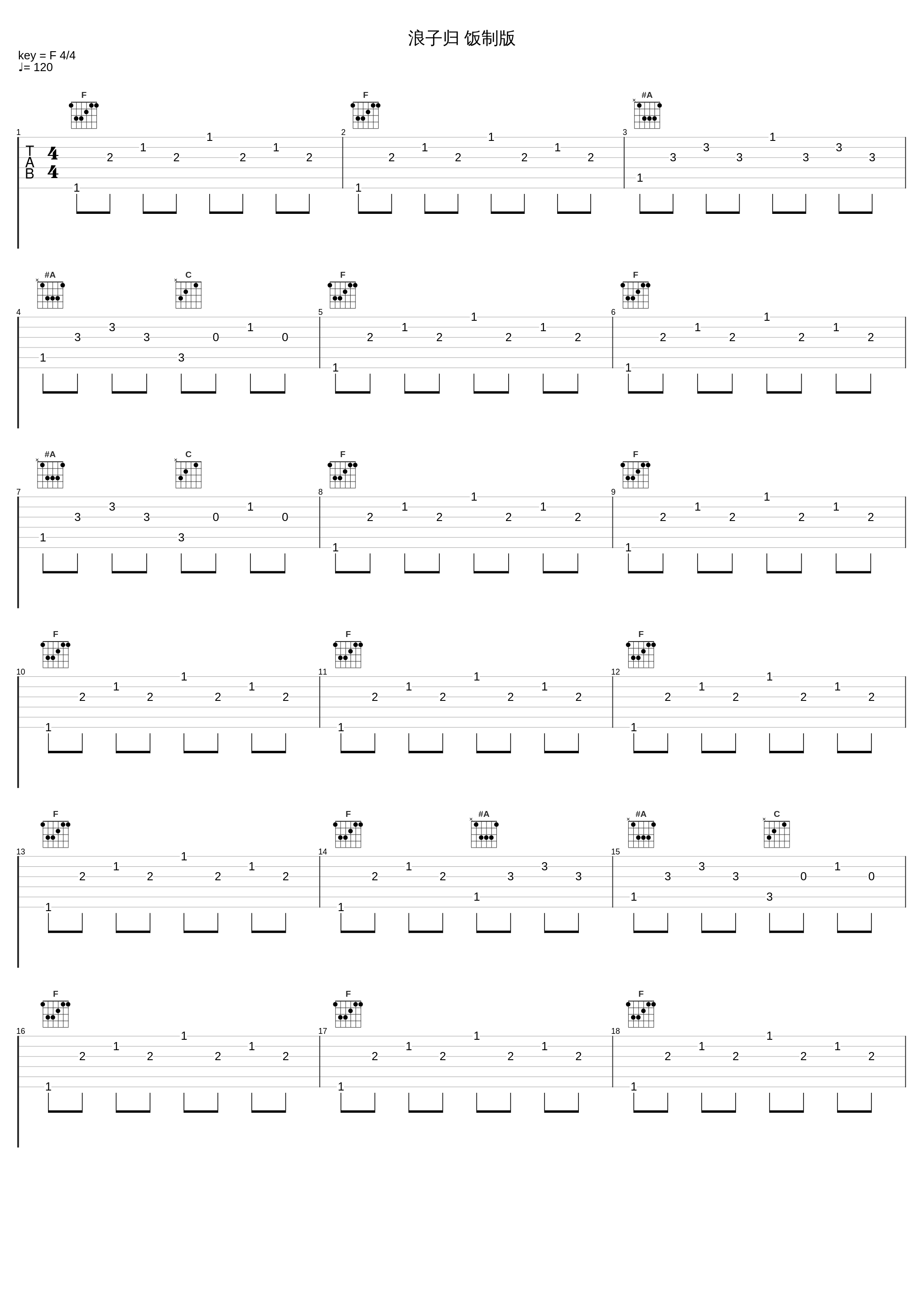 浪子归 饭制版_崔健_1