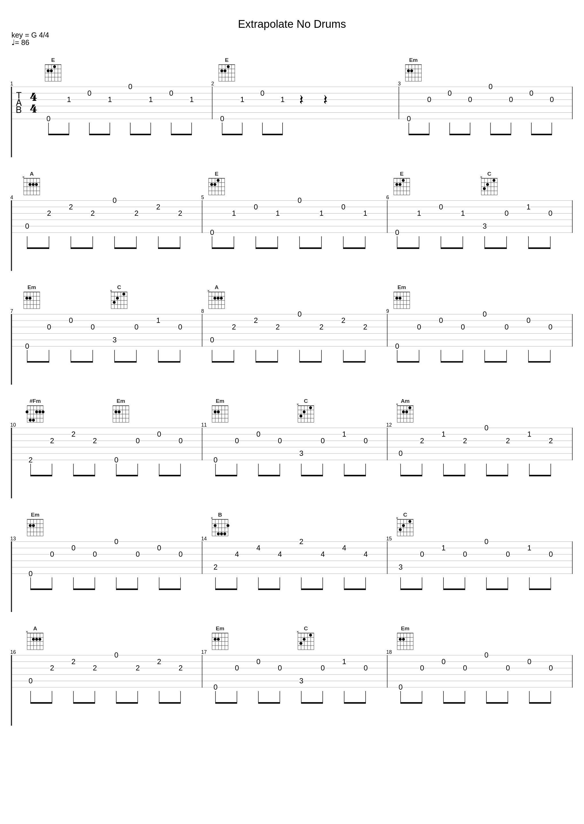 Extrapolate No Drums_Mark Petrie_1