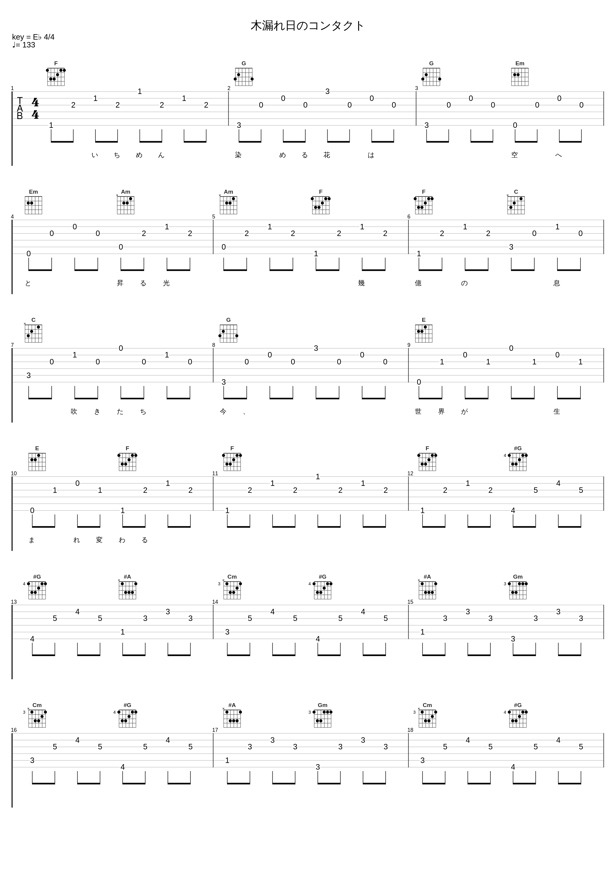 木漏れ日のコンタクト_早见沙织_1