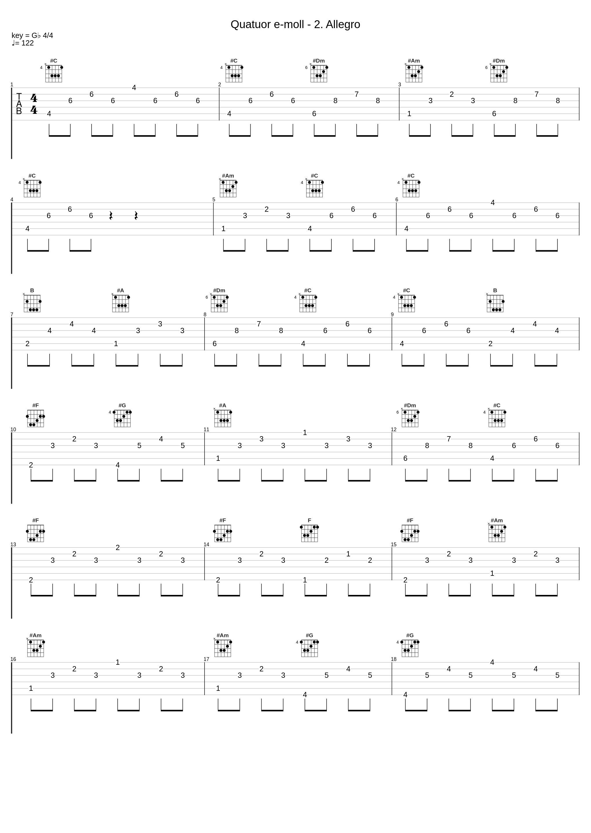 Quatuor e-moll - 2. Allegro_Georg Philipp Telemann_1