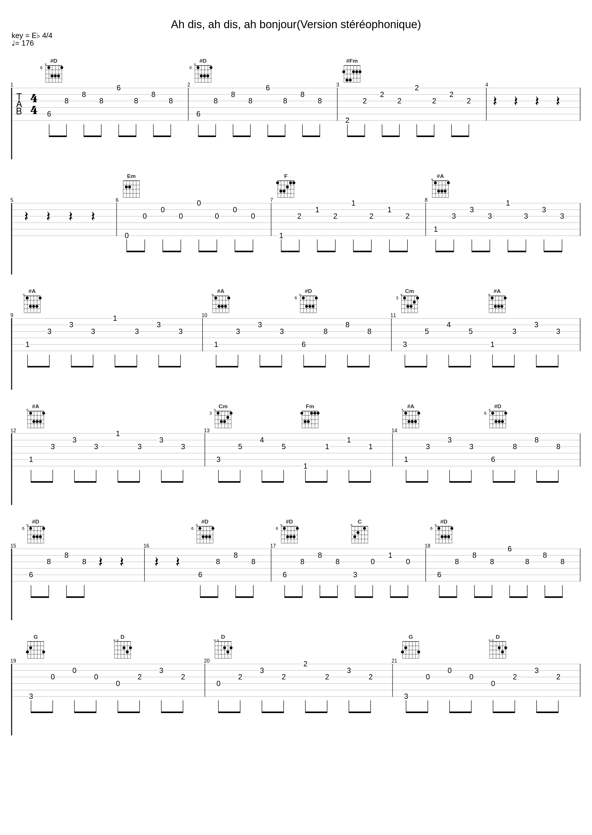 Ah dis, ah dis, ah bonjour(Version stéréophonique)_Charles Trenet_1