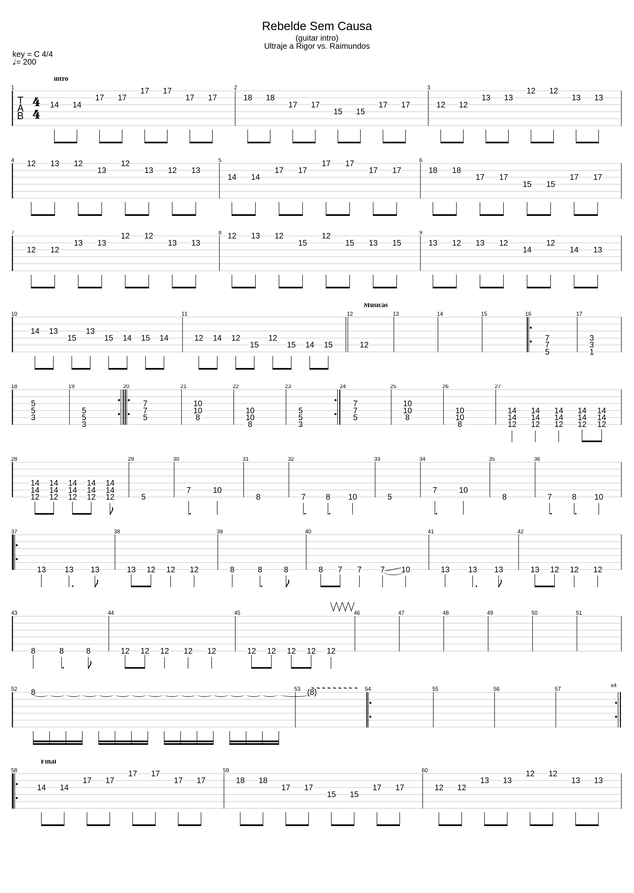Rebelde Sem Causa (Versão Estúdio)_Ultraje A Rigor_1