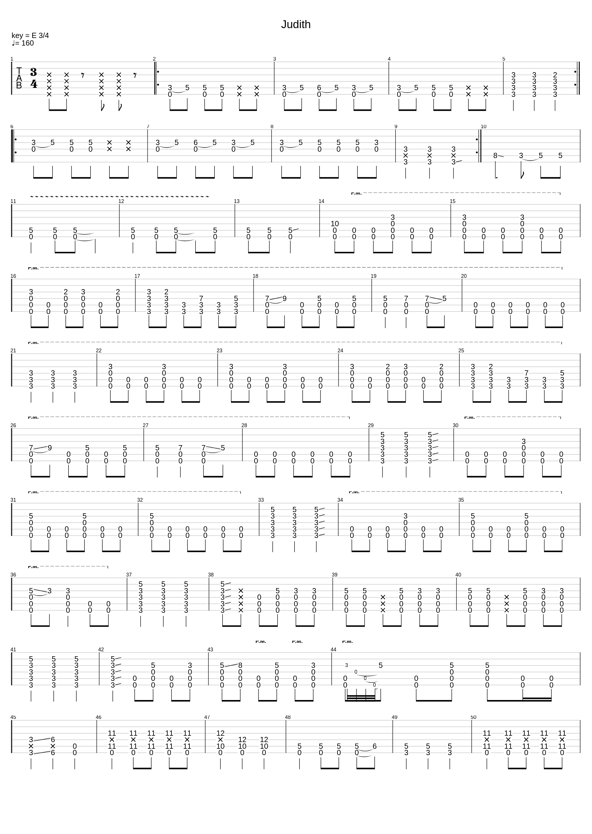 Judith (Ernesto Schnack Cover)_A Perfect Circle_1