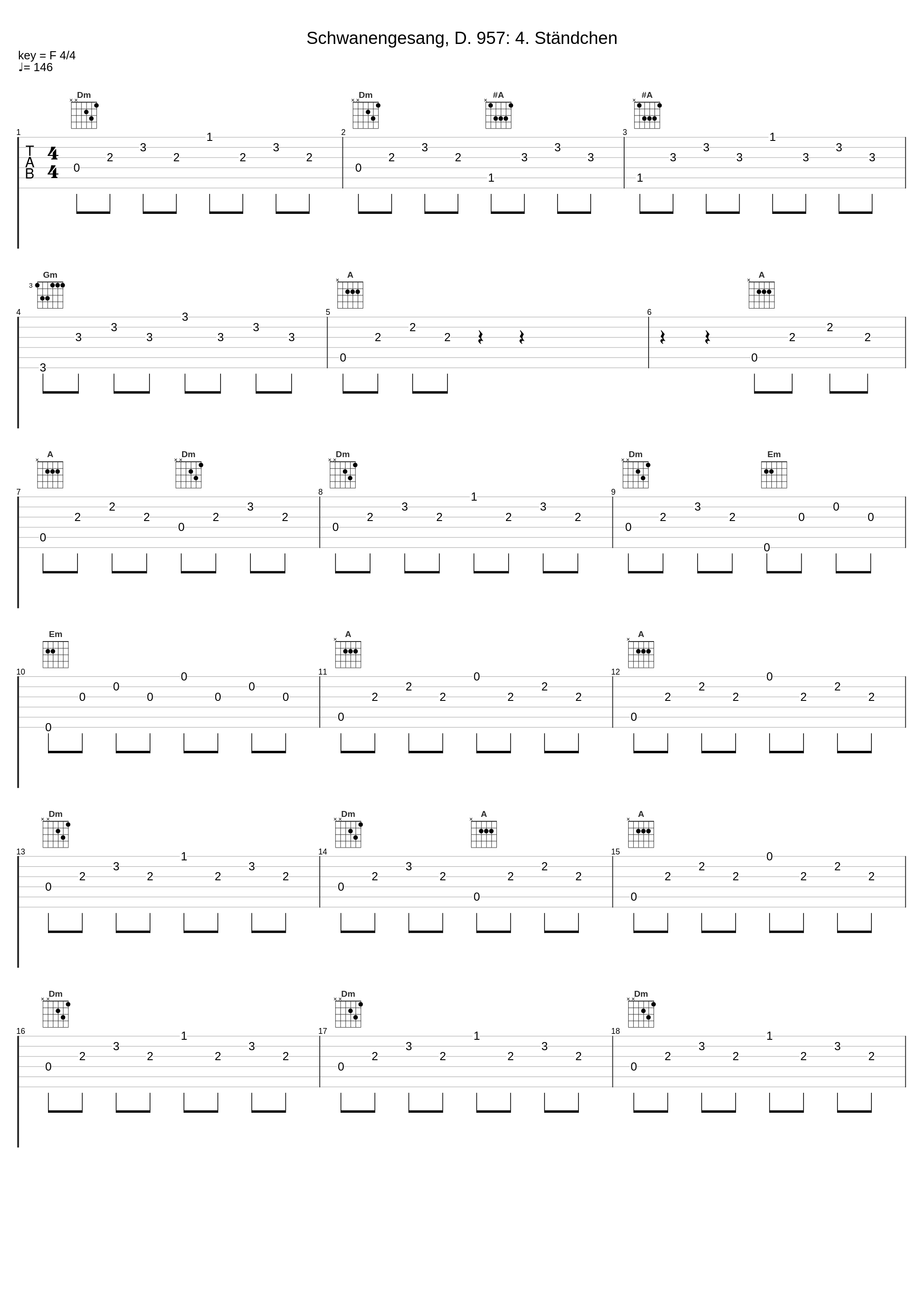 Schwanengesang, D. 957: 4. Ständchen_Sergei Rachmaninoff_1