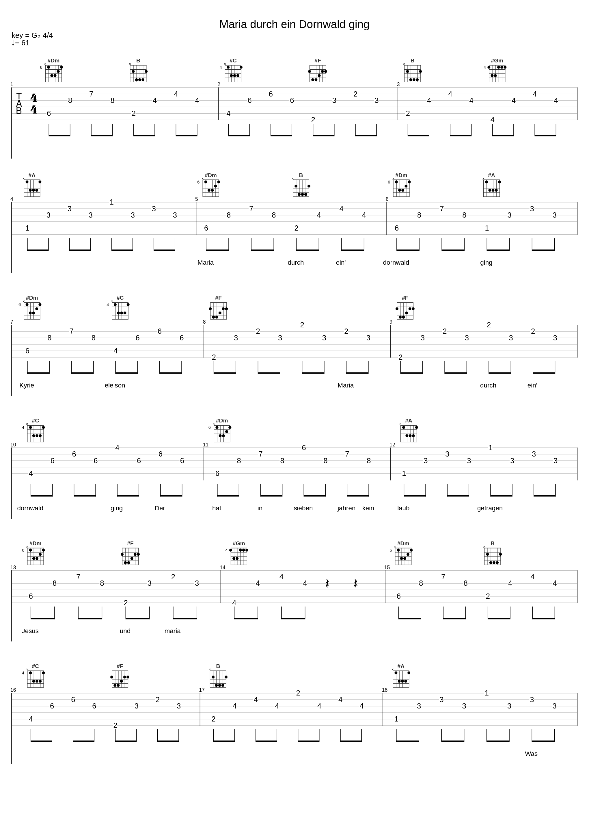 Maria durch ein Dornwald ging_Helene Fischer_1